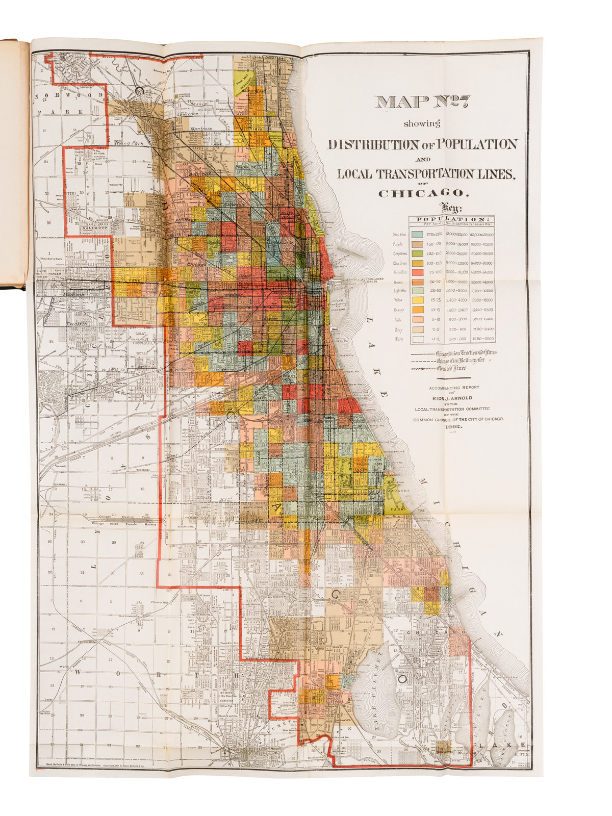 Appraisal: CHICAGO ARNOLD Bion J - Cover title Maps on the