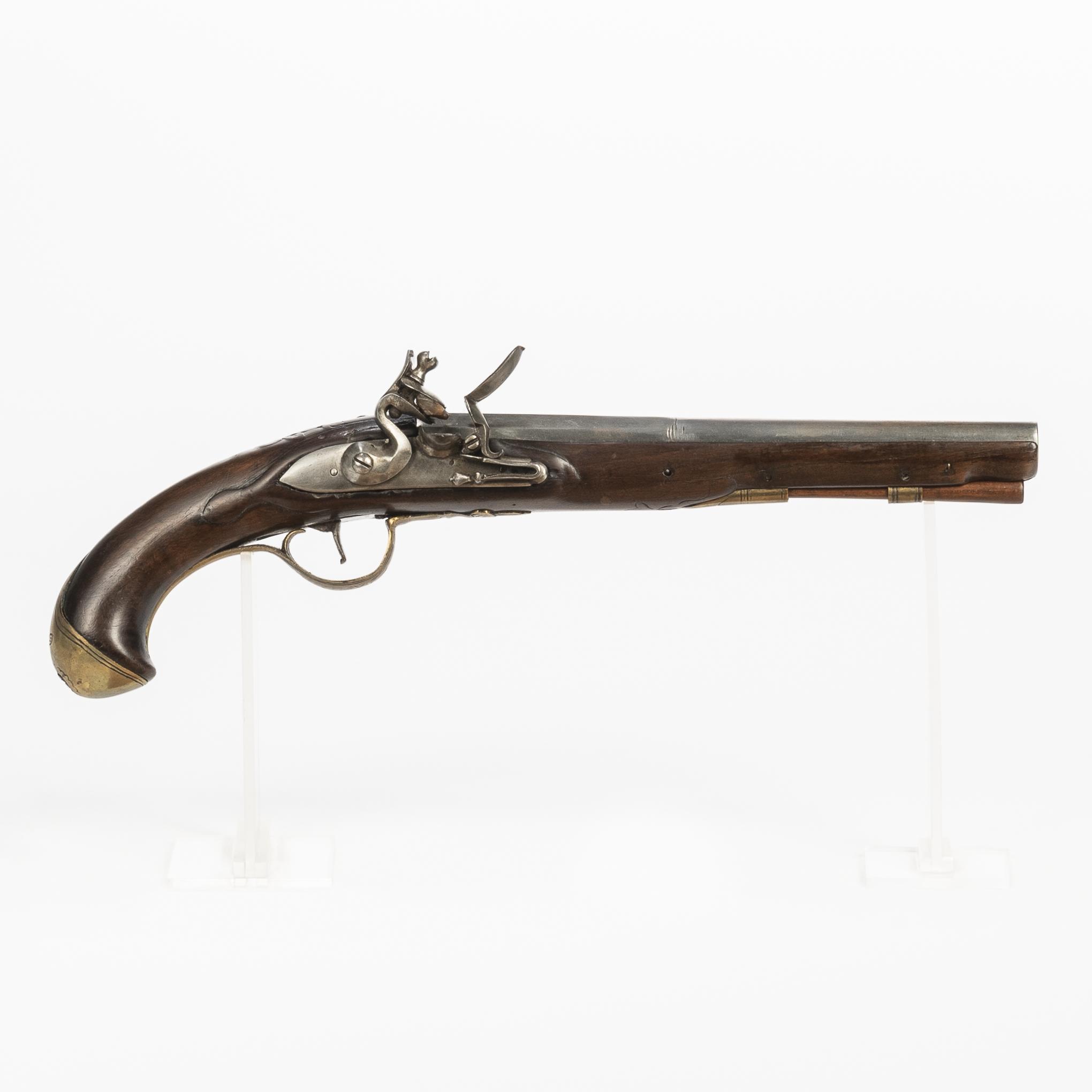 Appraisal: AMERICAN DRAGOON PISTOL POSSIBLY PENNSYLVANIA MARYLAND C S in caliber