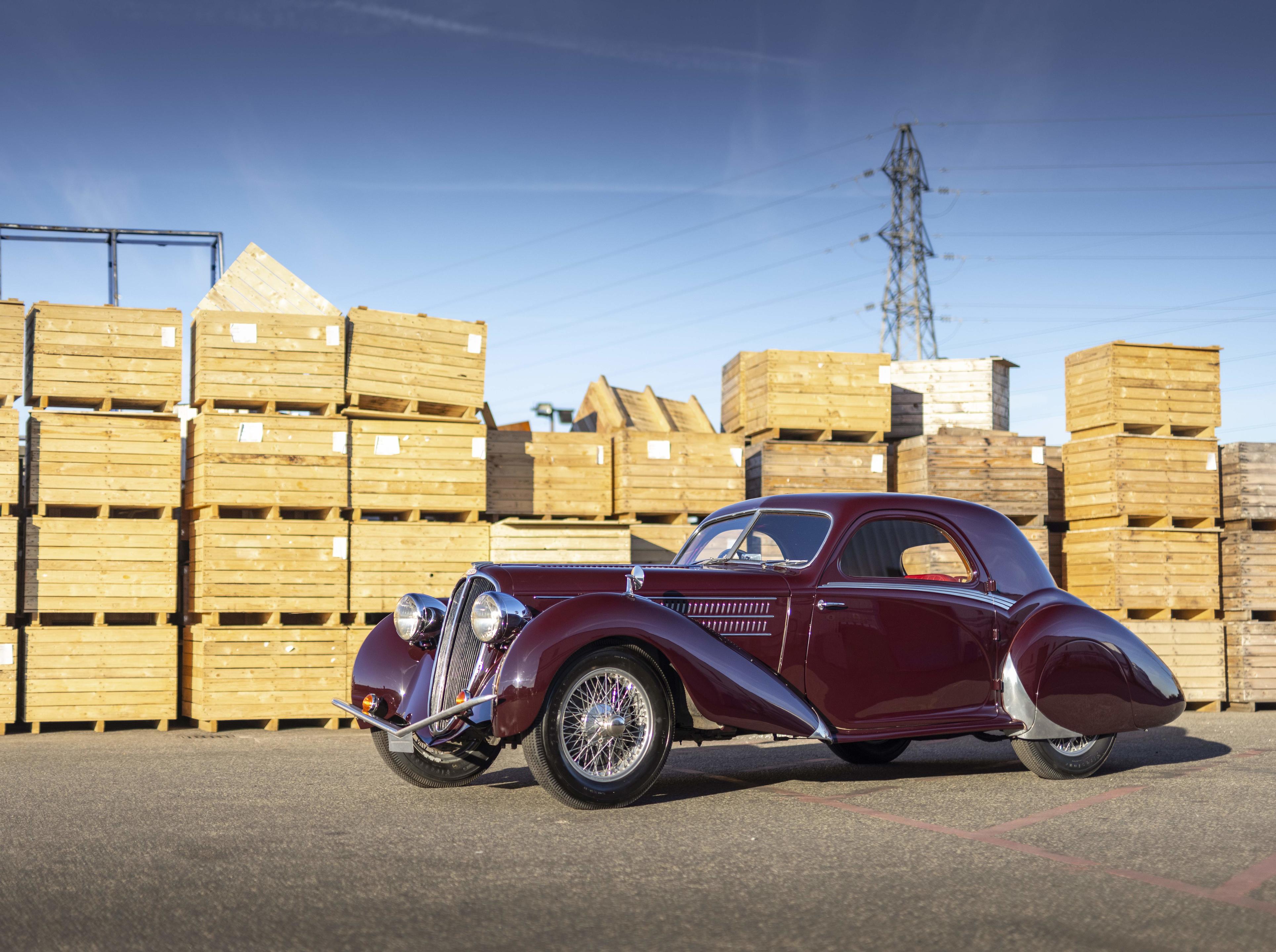 Appraisal: DELAHAYE M COUP COACHWORK BY COACHWORK BY VAN LEERSUM CHASSIS