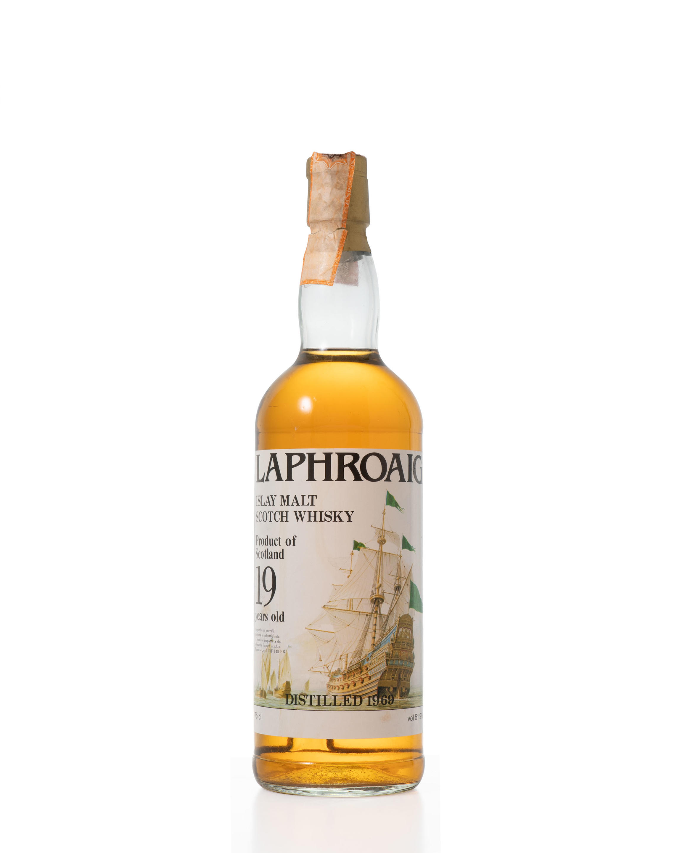 Appraisal: LAPHROAIG- YEAR OLD- Laphroaig- year old- Imported by Sestante Import