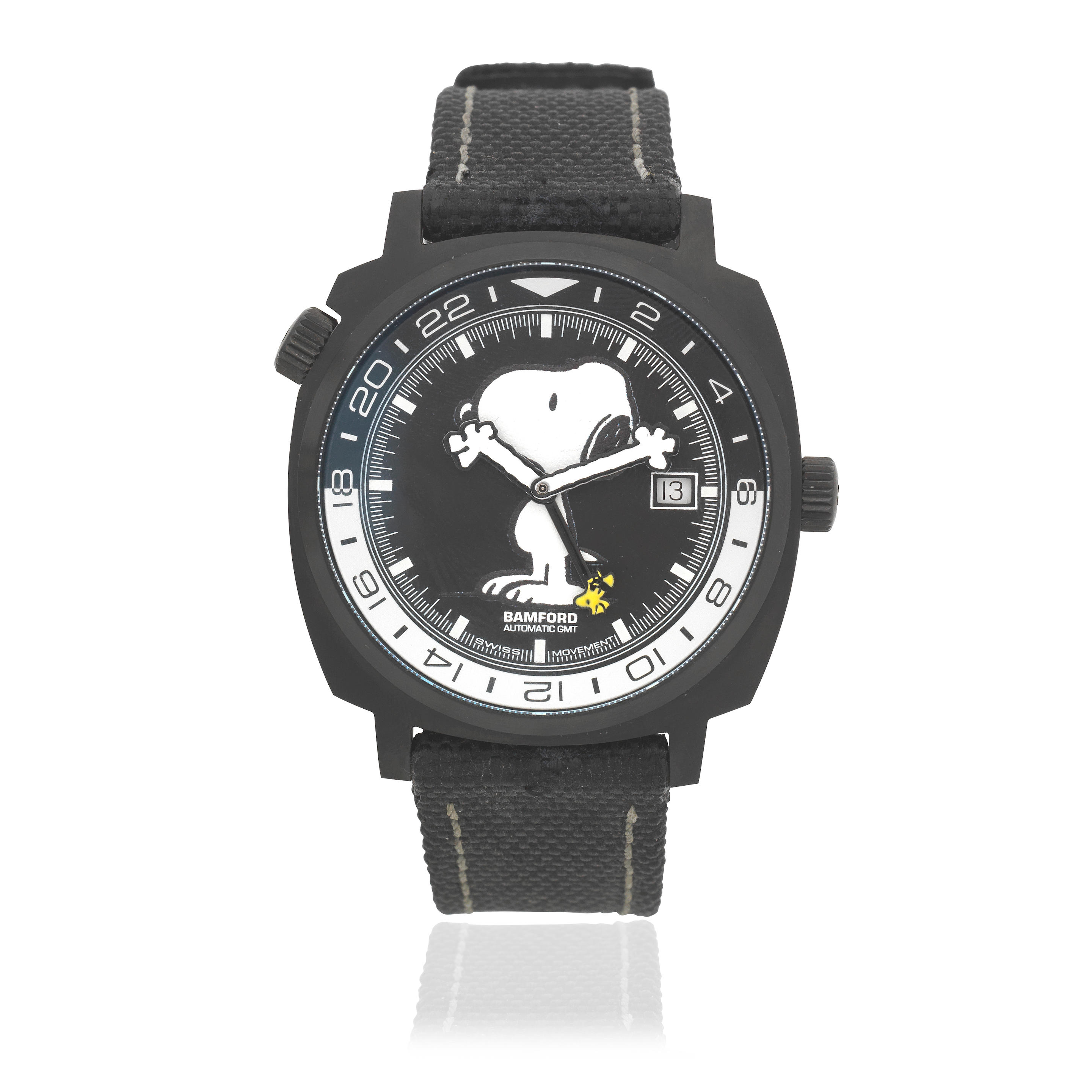 Appraisal: BAMFORD A LIMITED EDITION BLACK PVD COATED STAINLESS STEEL AUTOMATIC