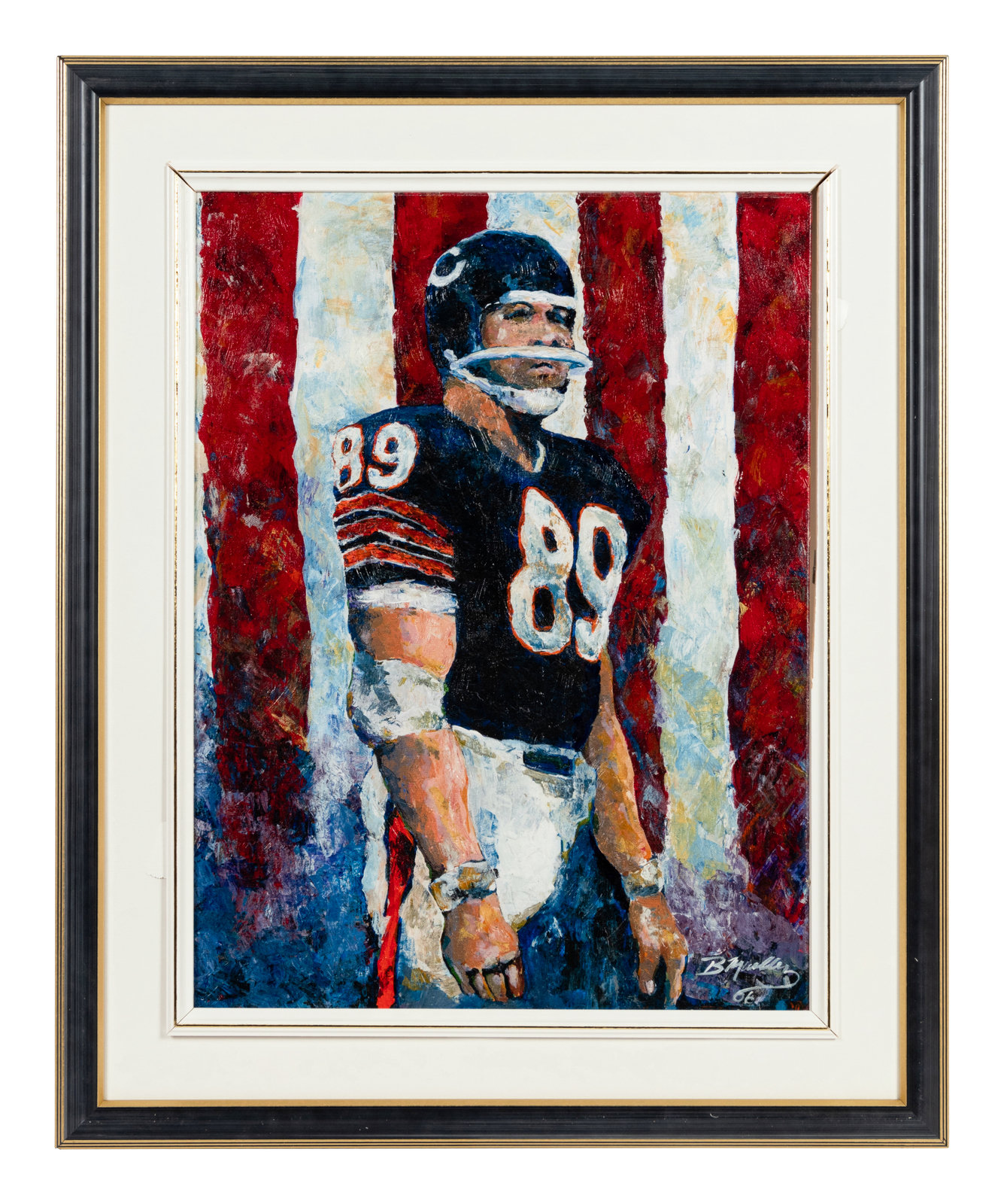 Appraisal: A Group of Three Mike Ditka Limited Edition Prints Formerly