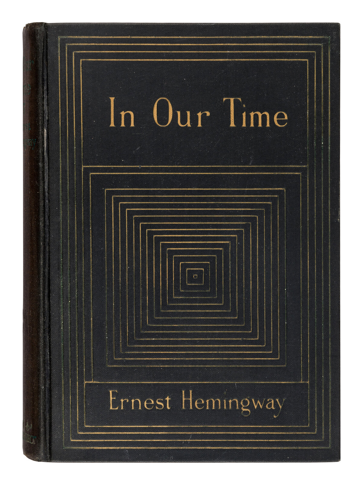 Appraisal: HEMINGWAY Ernest - In Our Time New York Boni amp