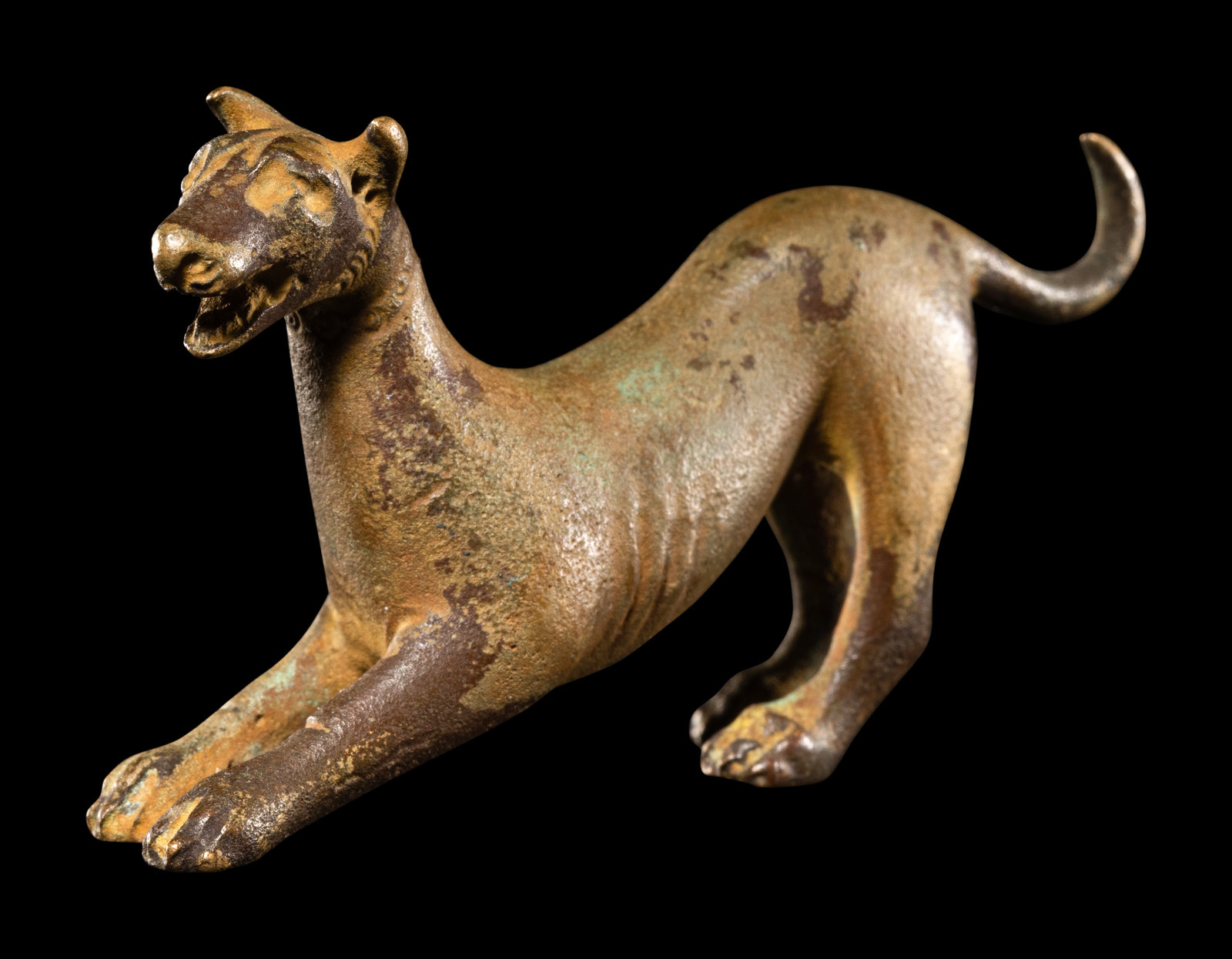 Appraisal: A Roman Bronze Romping Dog Circa st Century B C