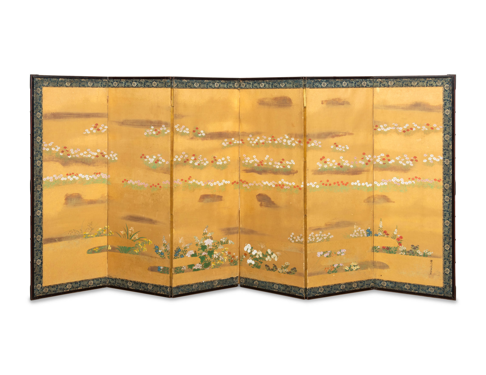 Appraisal: Attributed to Kan Michinobu Japanese - ink and color on