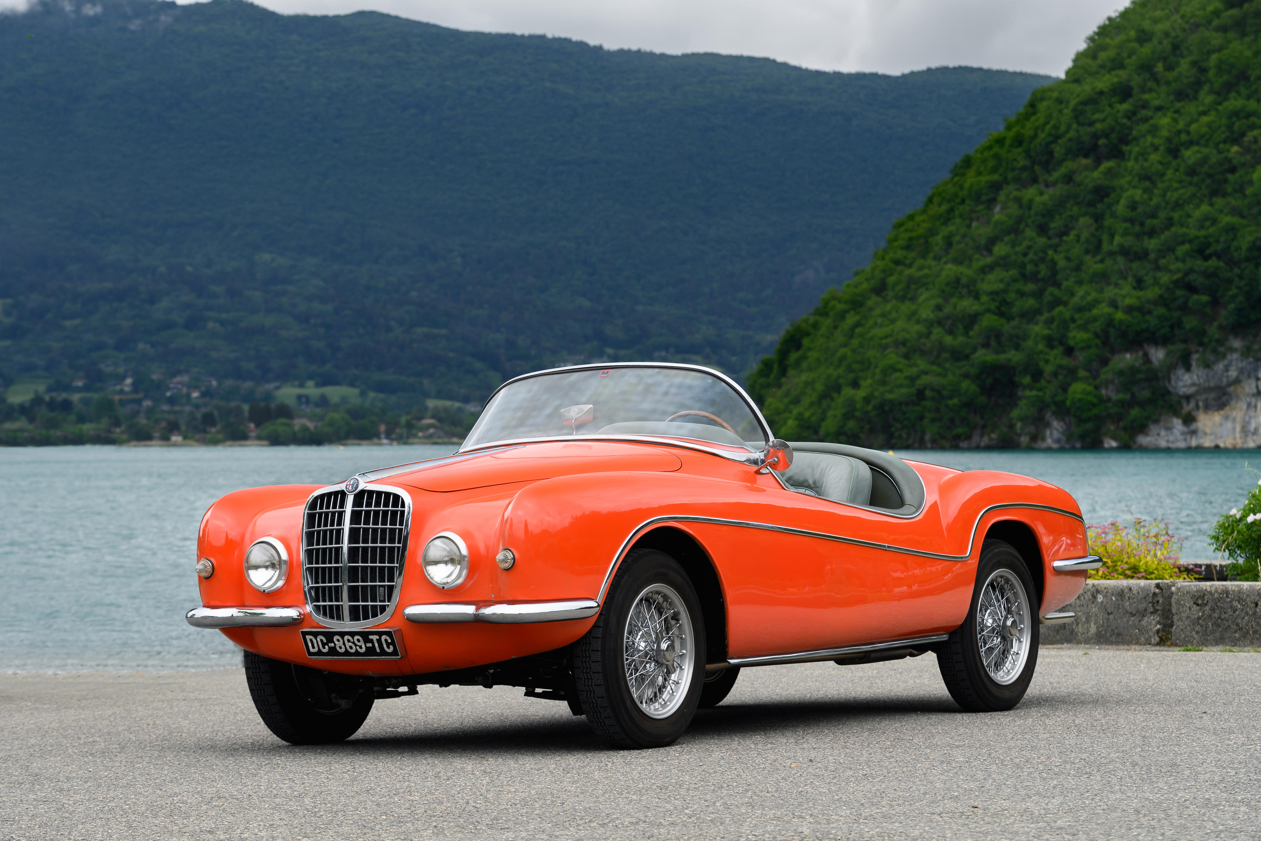 Appraisal: ALFA ROMEO C SUPER SPRINT BARCHETTA COACHWORK BY CARROSSERIE GHIA