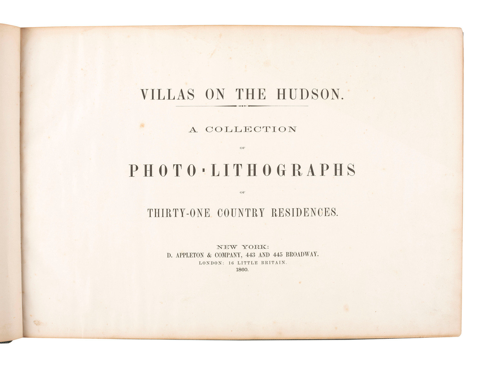 Appraisal: PHOTOLITHOGRAPHY -- NEW YORK TURNER A A ca - photographer