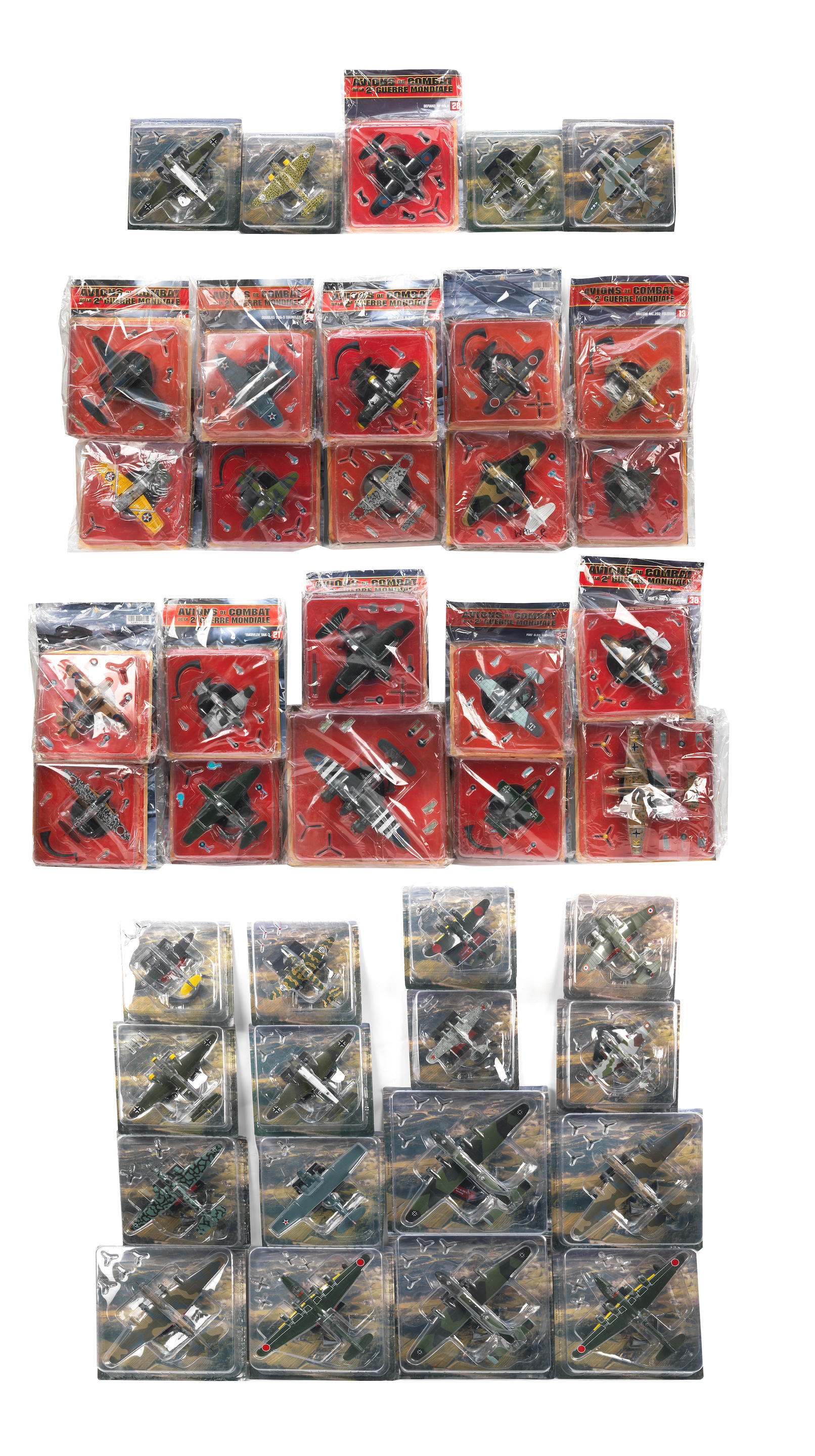 Appraisal: A QUANTITY OF BOXED MAINLY SCALE DIE-CAST MODELS OF WWII