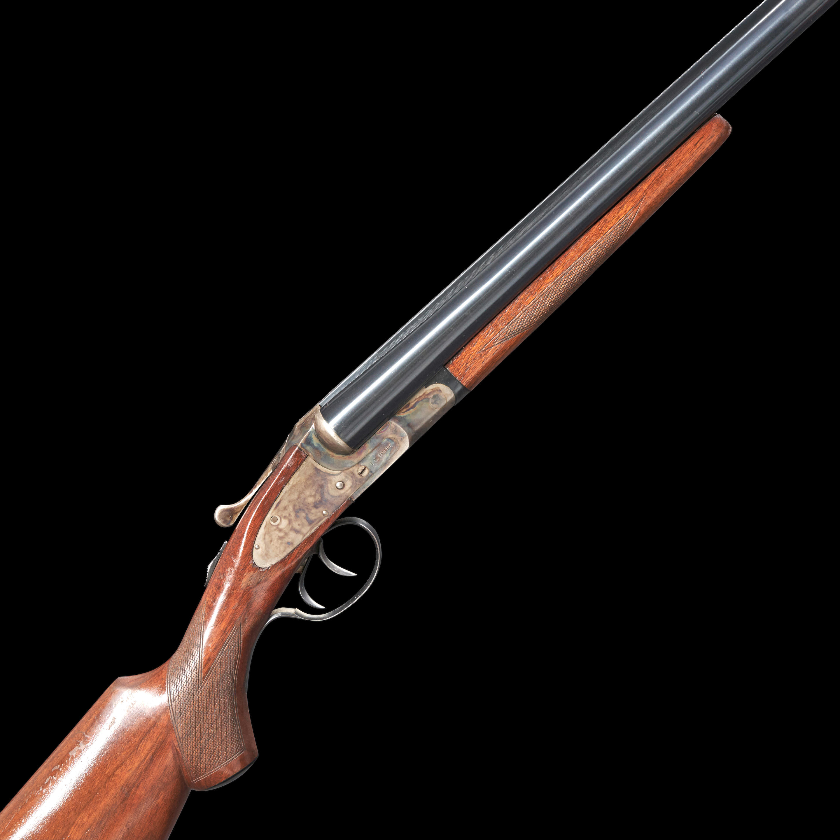 Appraisal: L C SMITH FIELD GRADE GAUGE DOUBLE-BARREL SHOTGUN Serial number