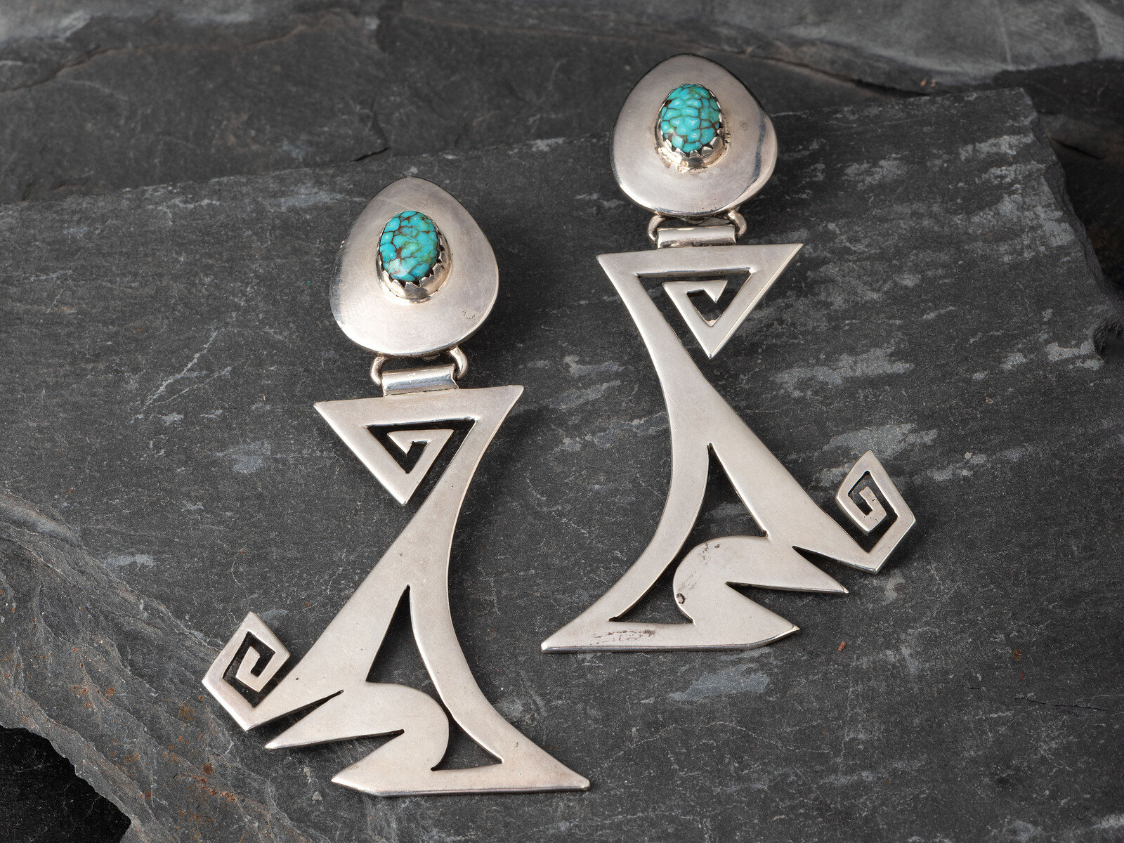 Appraisal: Lewis Lomay Hopi - Award Winning Large Silver and Turquoise