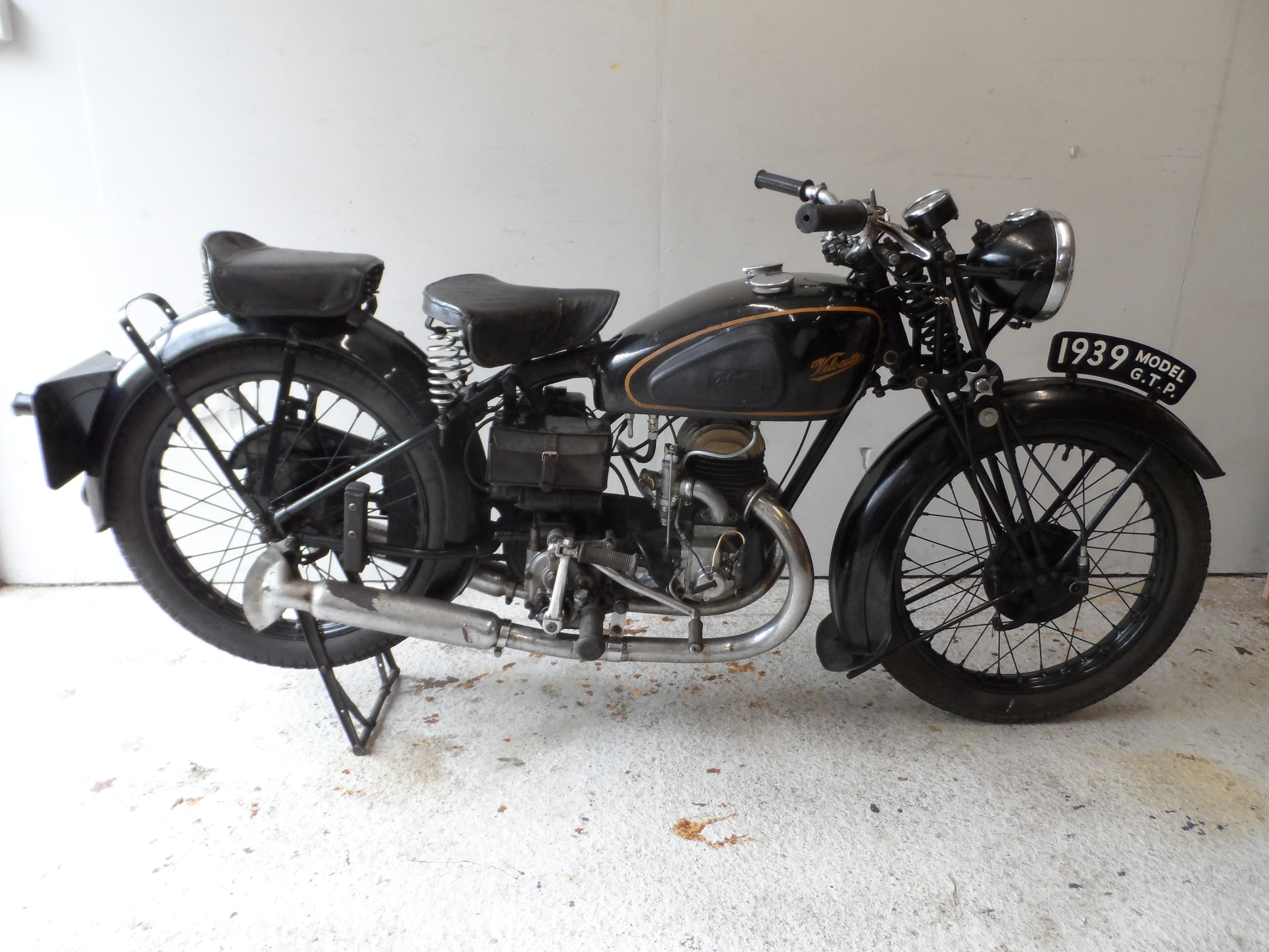 Appraisal: VELOCETTE CC GTP REGISTRATION NO FUF FRAME NO GB T