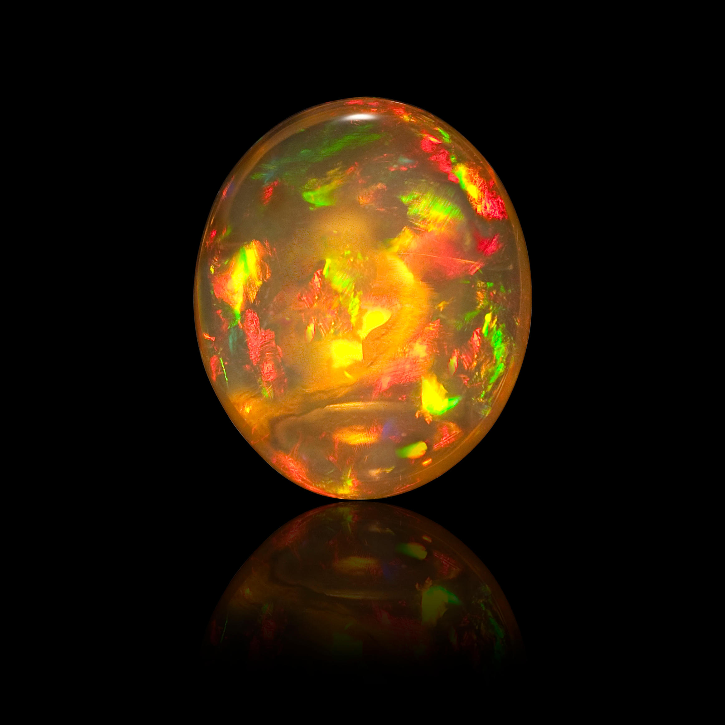 Appraisal: VERY FINE LARGE MEXICAN JELLY OPAL THE NATIONAL GEMSTONE OF