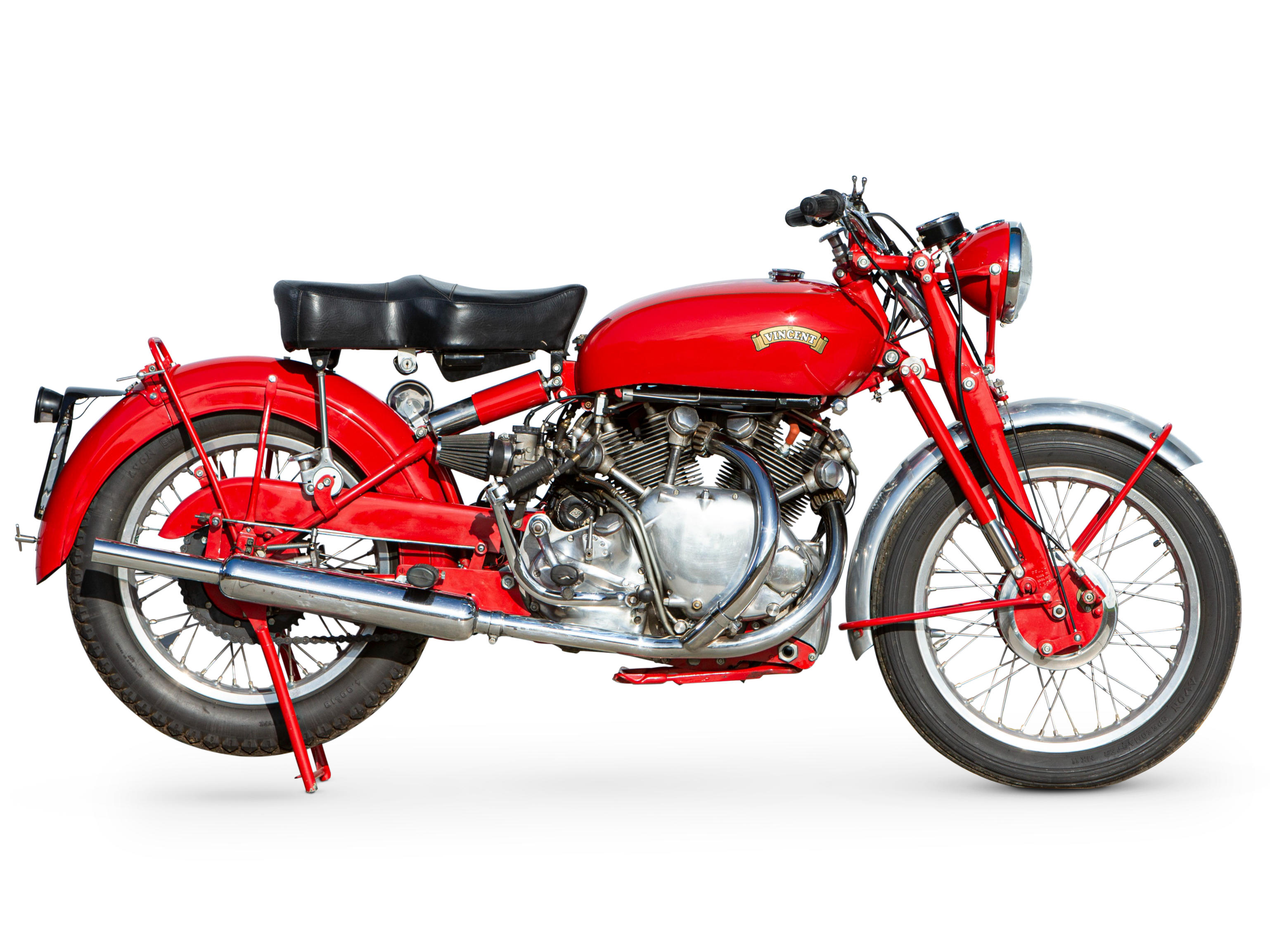 Appraisal: VINCENT CC 'RED' RAPIDE REGISTRATION NO UAS FRAME NO RC