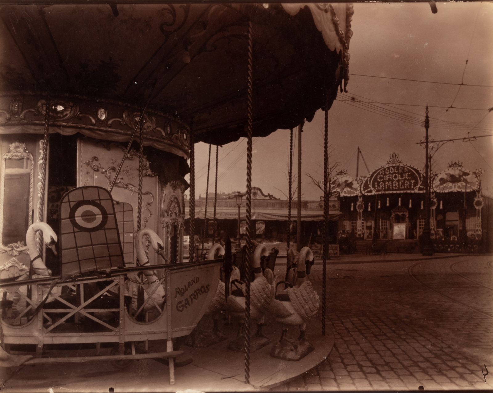 Appraisal: Eug ne Atget French - F te de la Villette