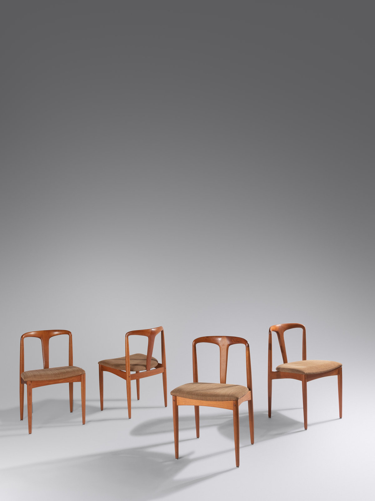 Appraisal: Johannes Andersen Danish - Set of Four Dining ChairsUldum M