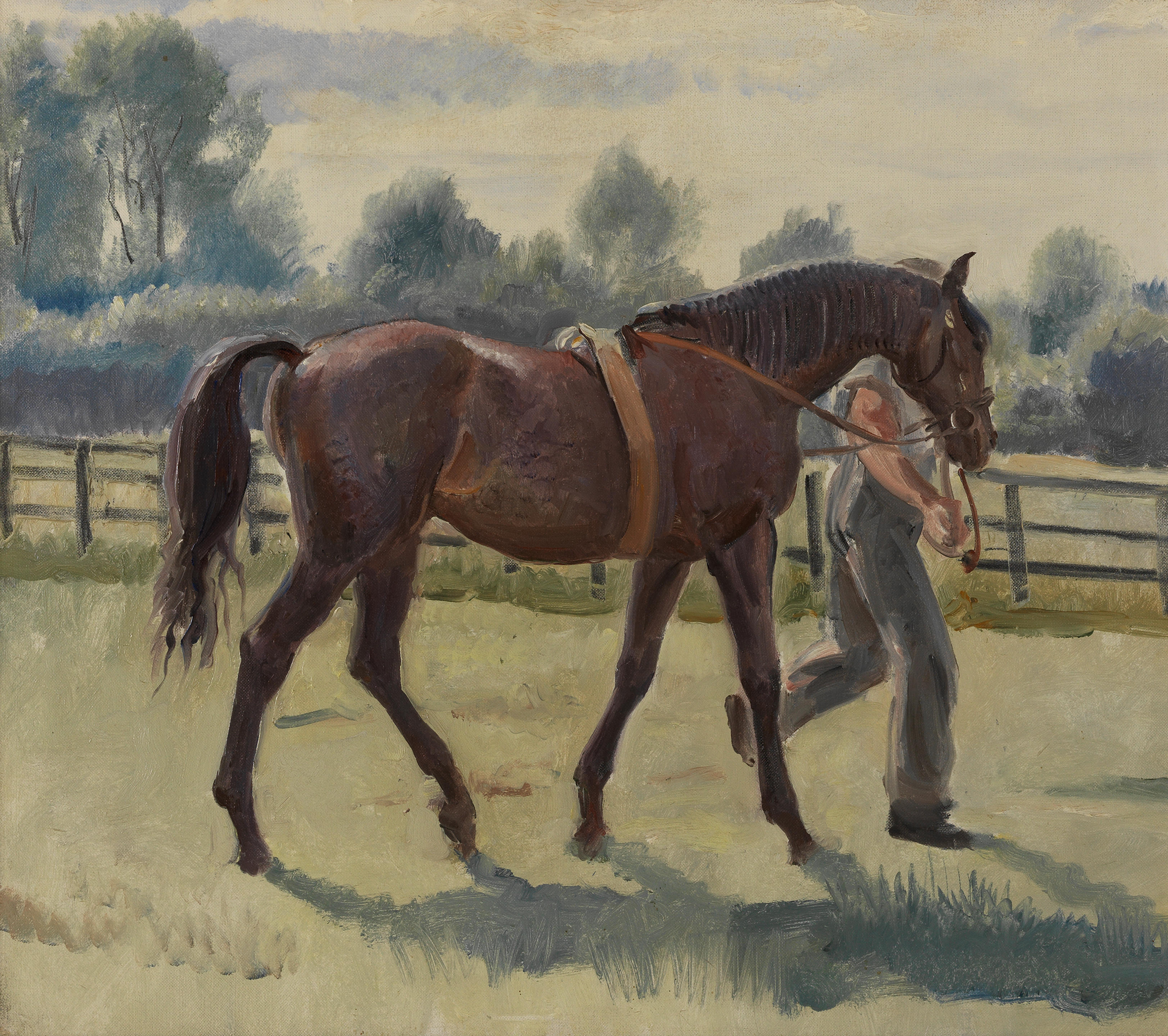 Appraisal: DAME LAURA KNIGHT RA RWS BRITISH - A study of