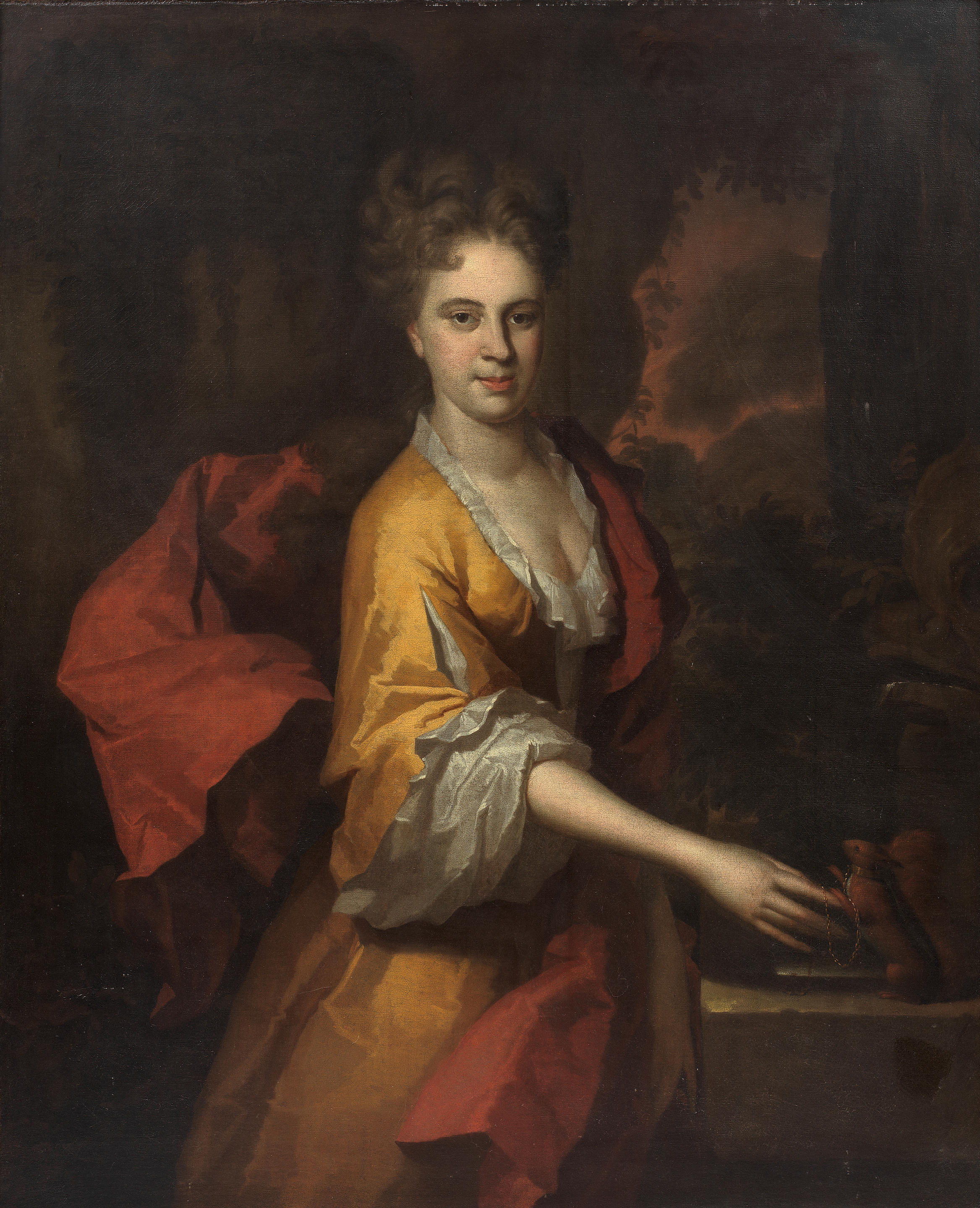 Appraisal: CIRCLE OF SIR GODFREY KNELLER L BECK - LONDON Portrait