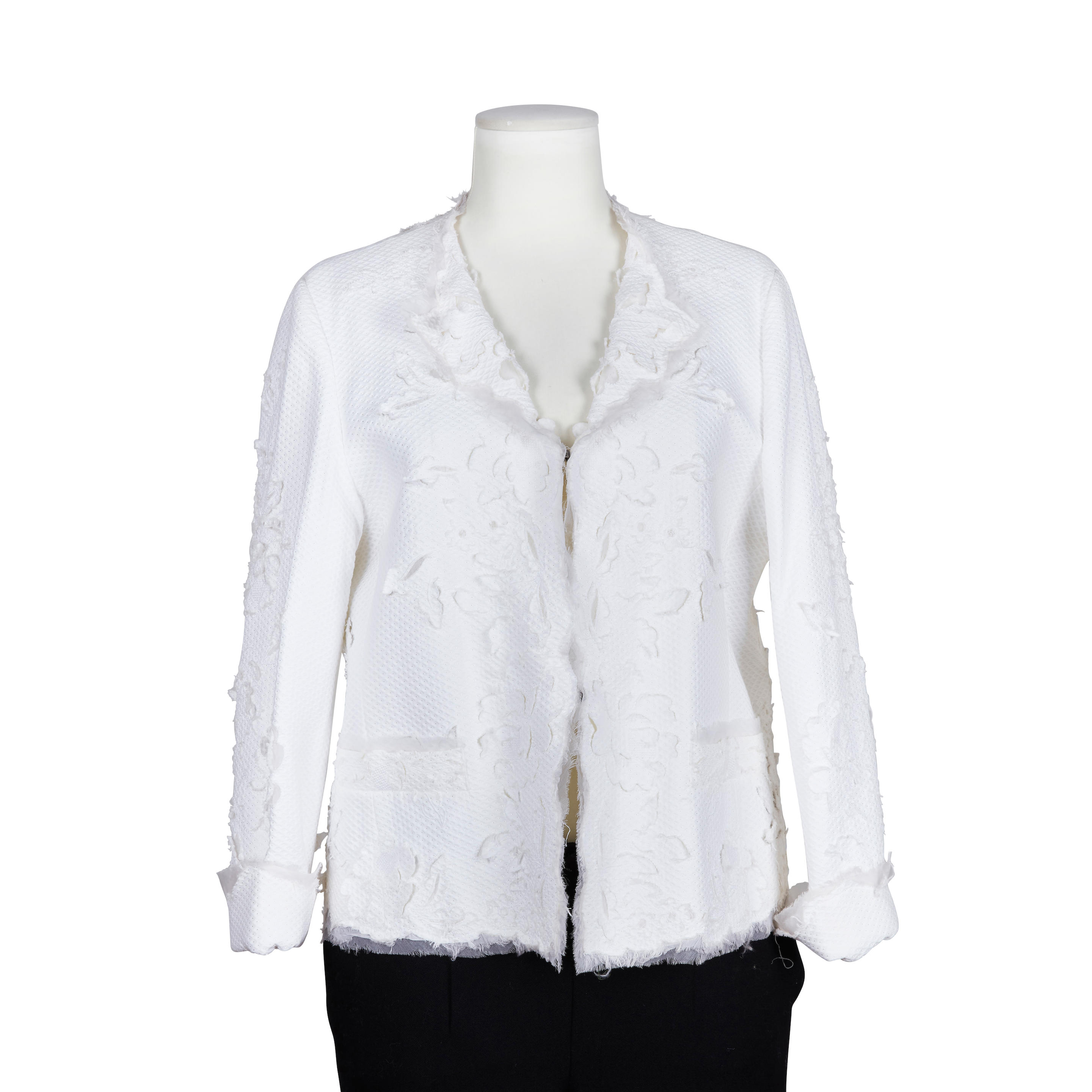 Appraisal: ERMANNO SCERVINO COLLECTION PR T PORTER VESTE DROITE En piqu