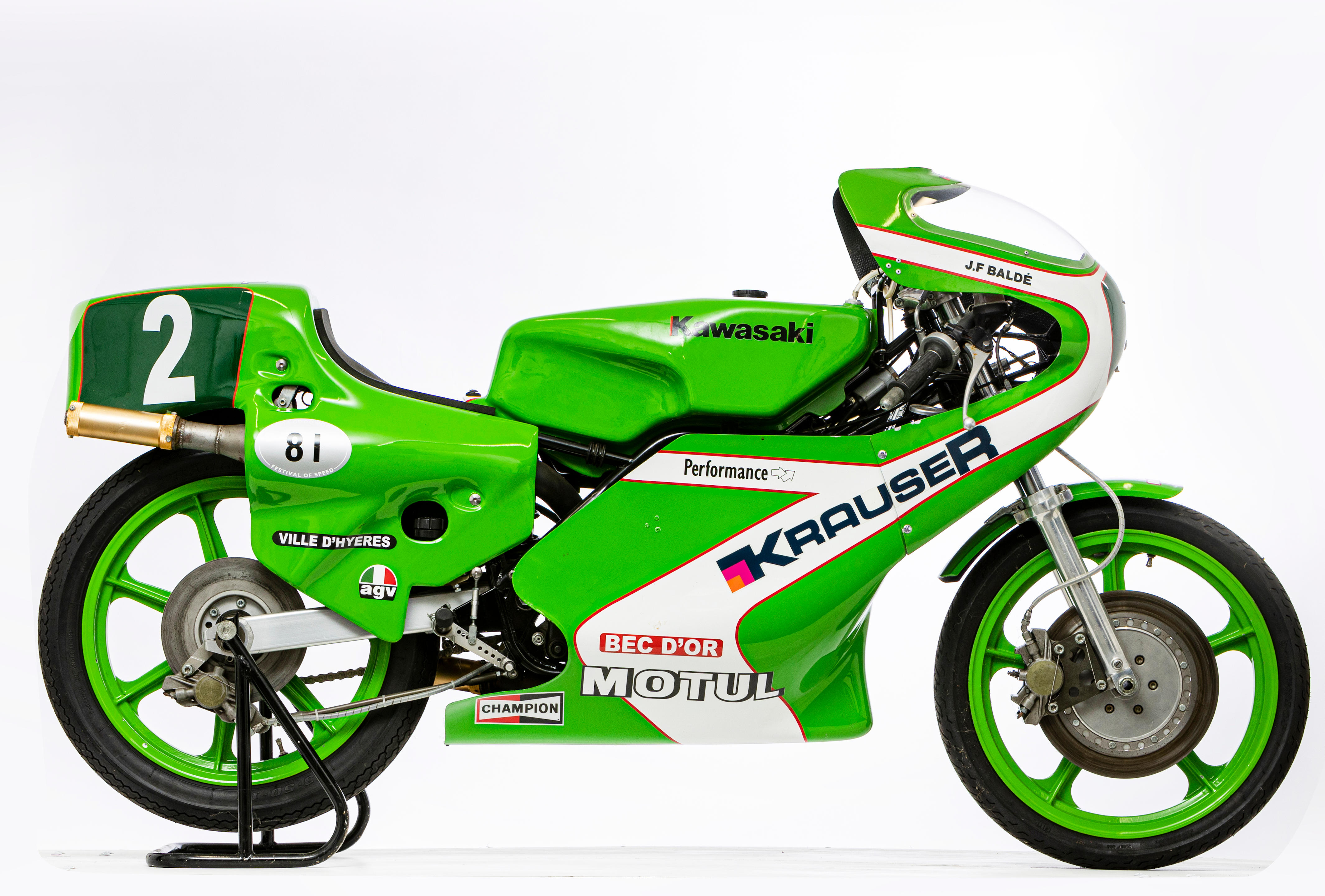 Appraisal: C KAWASAKI KR GRAND PRIX RACING MOTORCYCLE FRAME NO F