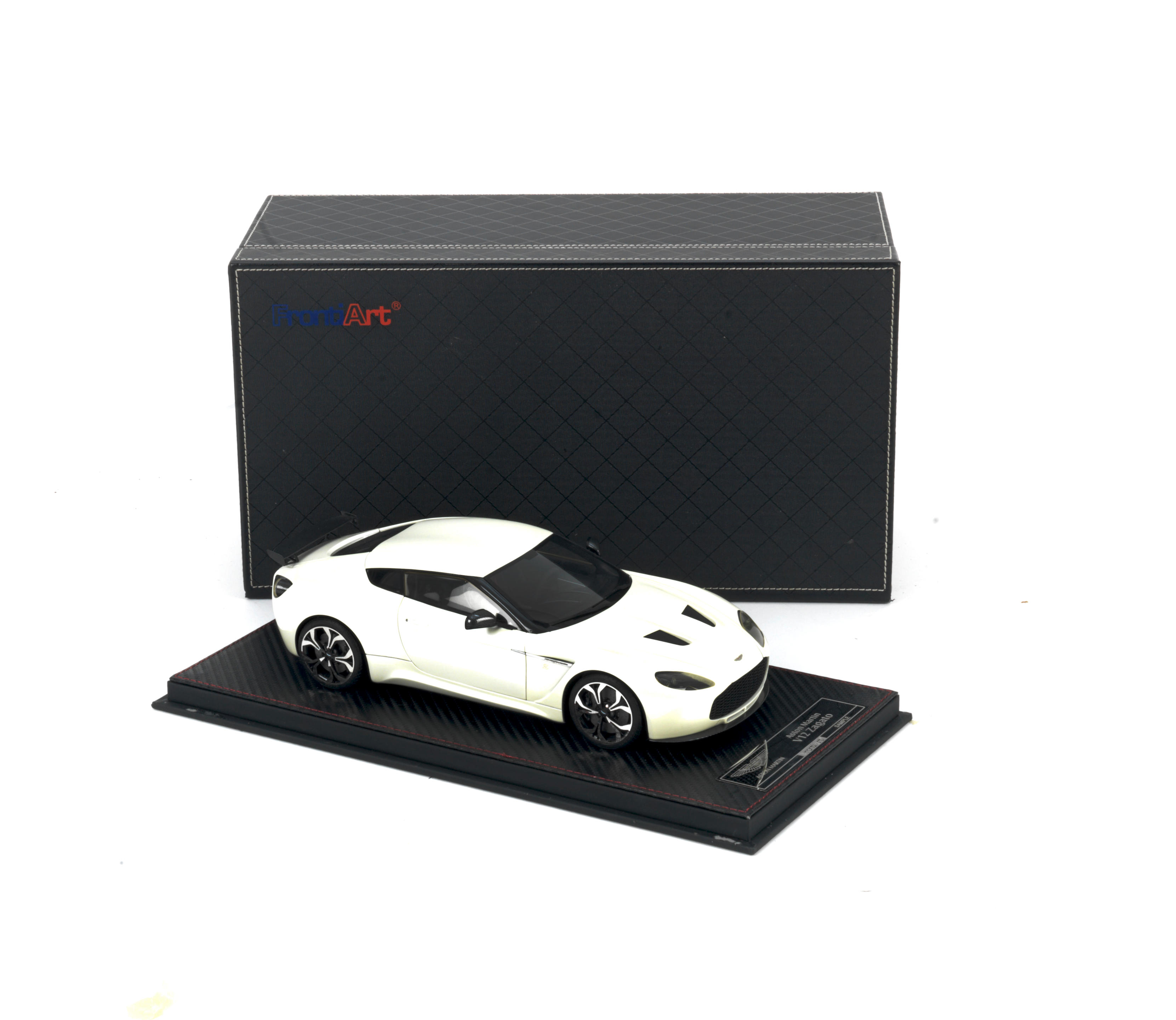 Appraisal: A FINE SCALE MODEL OF AN ASTON MARTIN V ZAGATO