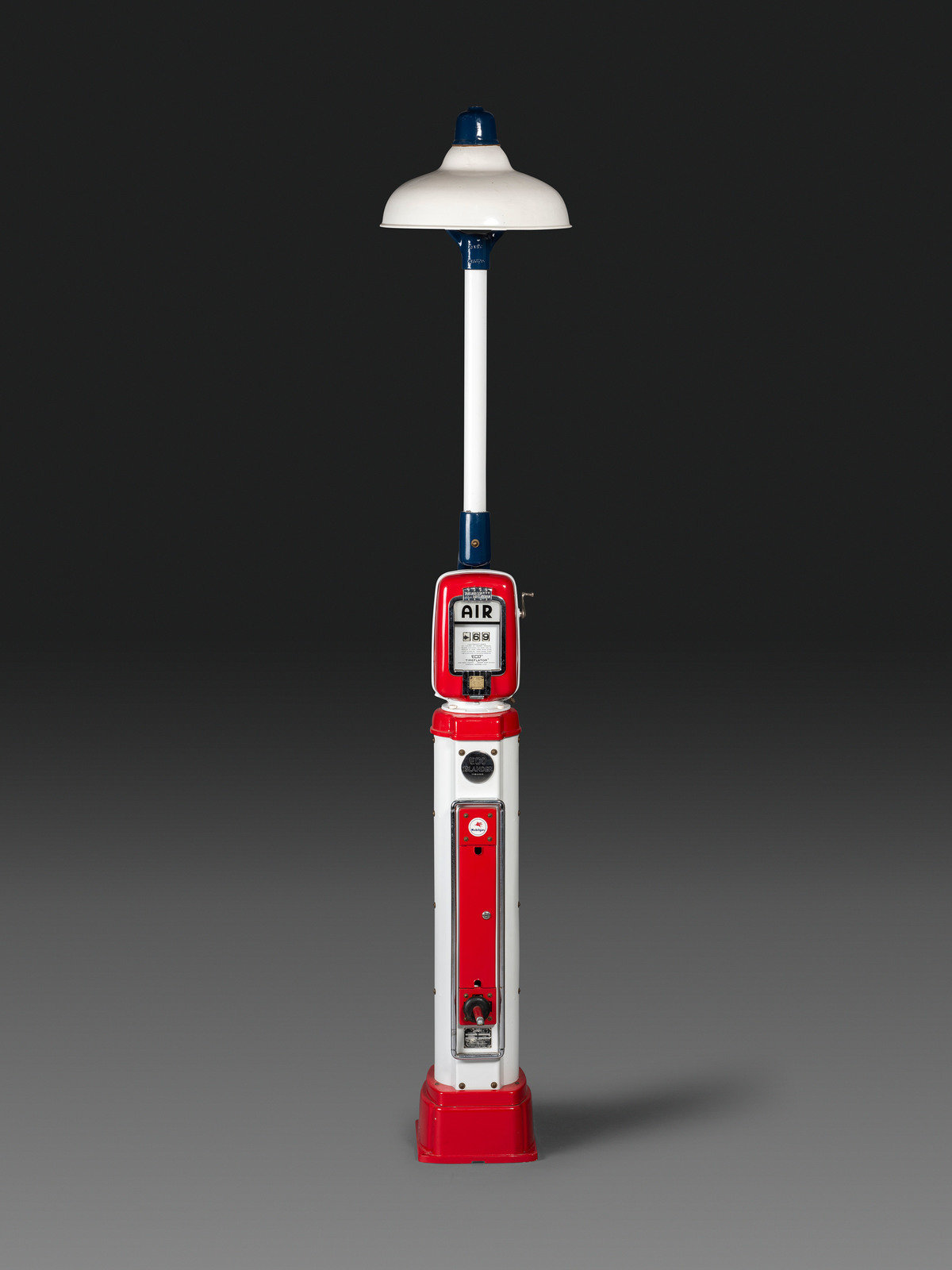 Appraisal: An Eco Islander Air Meter with Light Pole John Wood