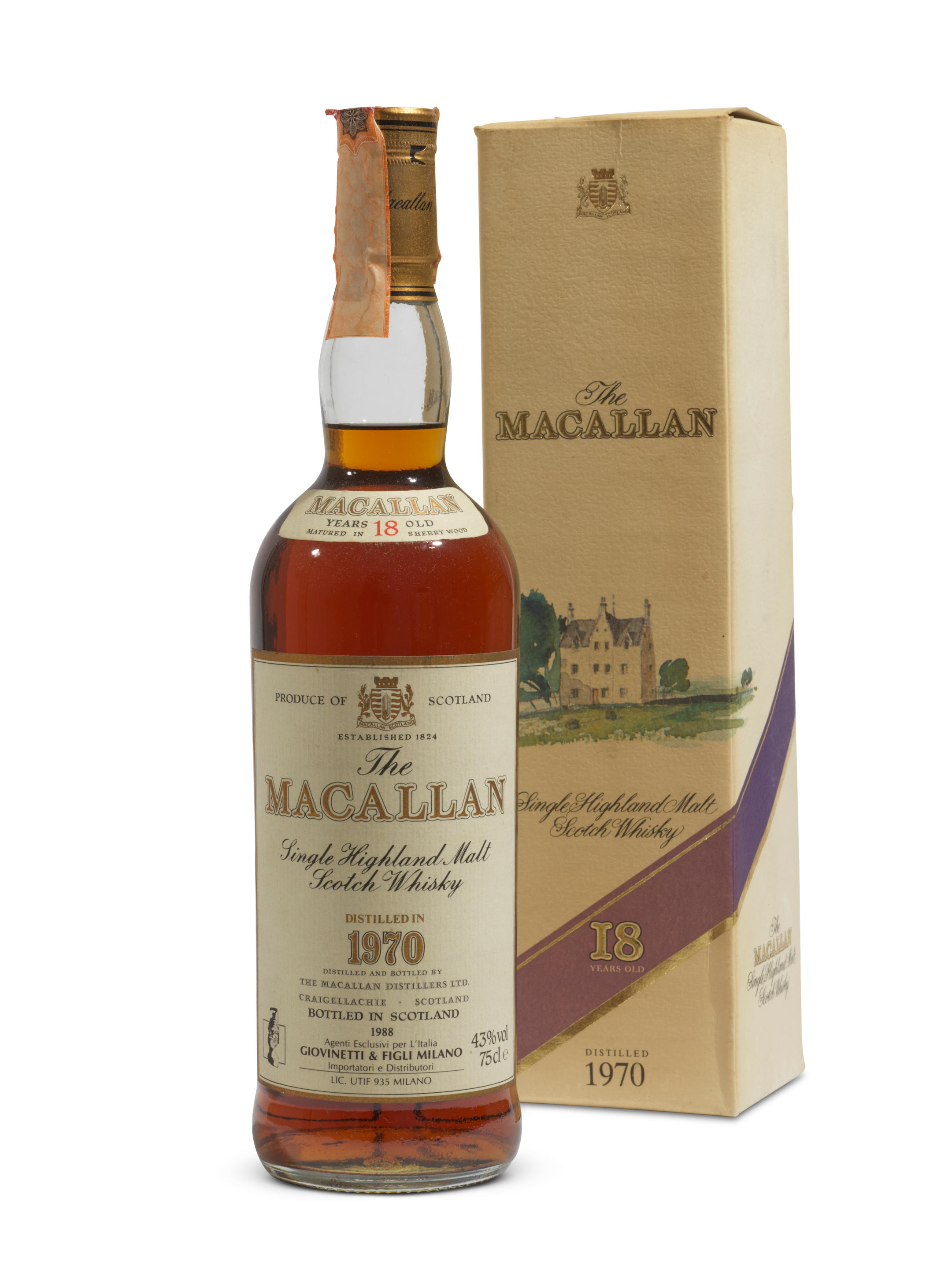 Appraisal: THE MACALLAN- YEAR OLD- The Macallan- year old- Bottled Distilled