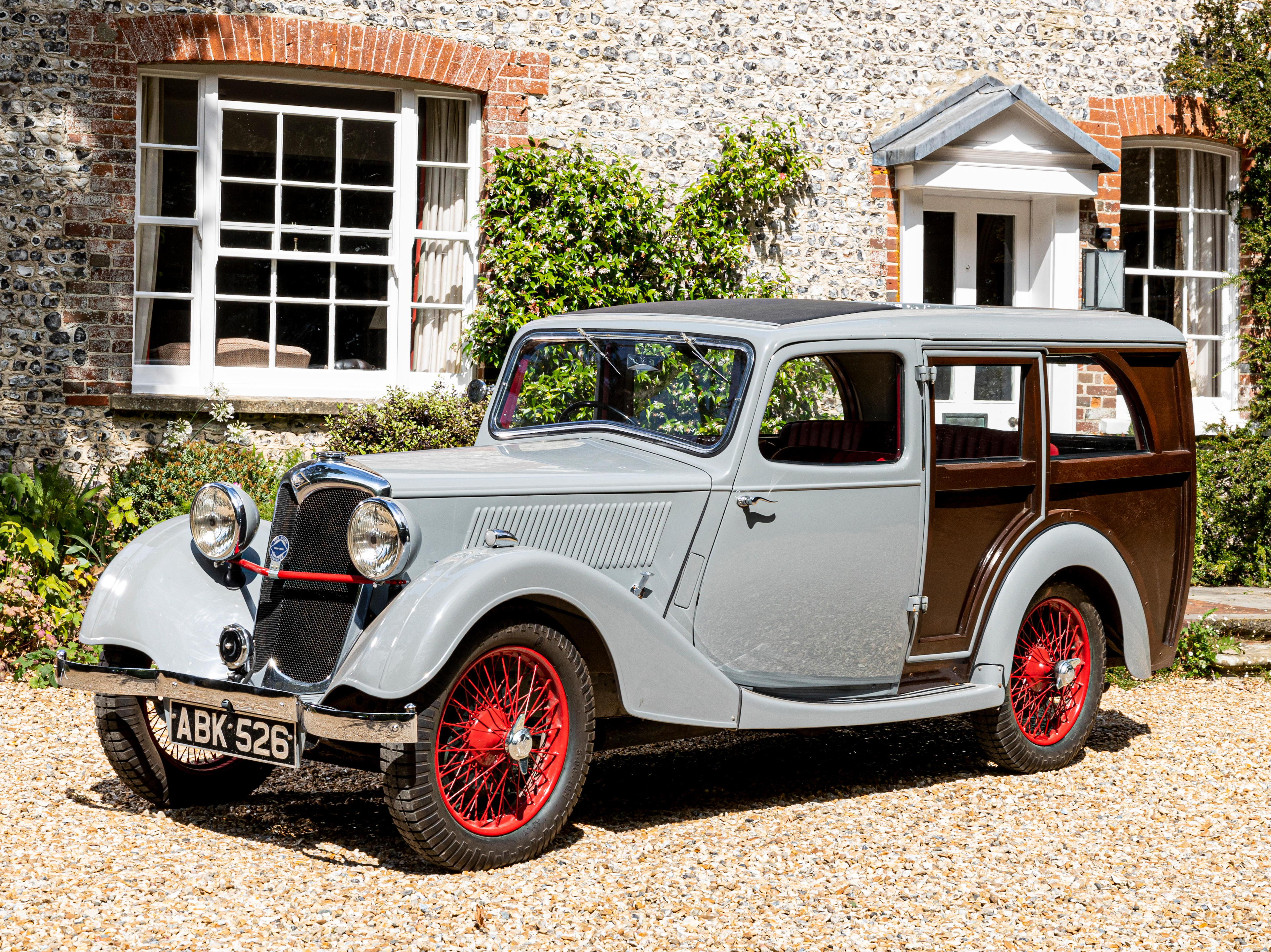 Appraisal: RILEY -LITRE FALCON 'WOODIE' ESTATE REGISTRATION NO ABK CHASSIS NO