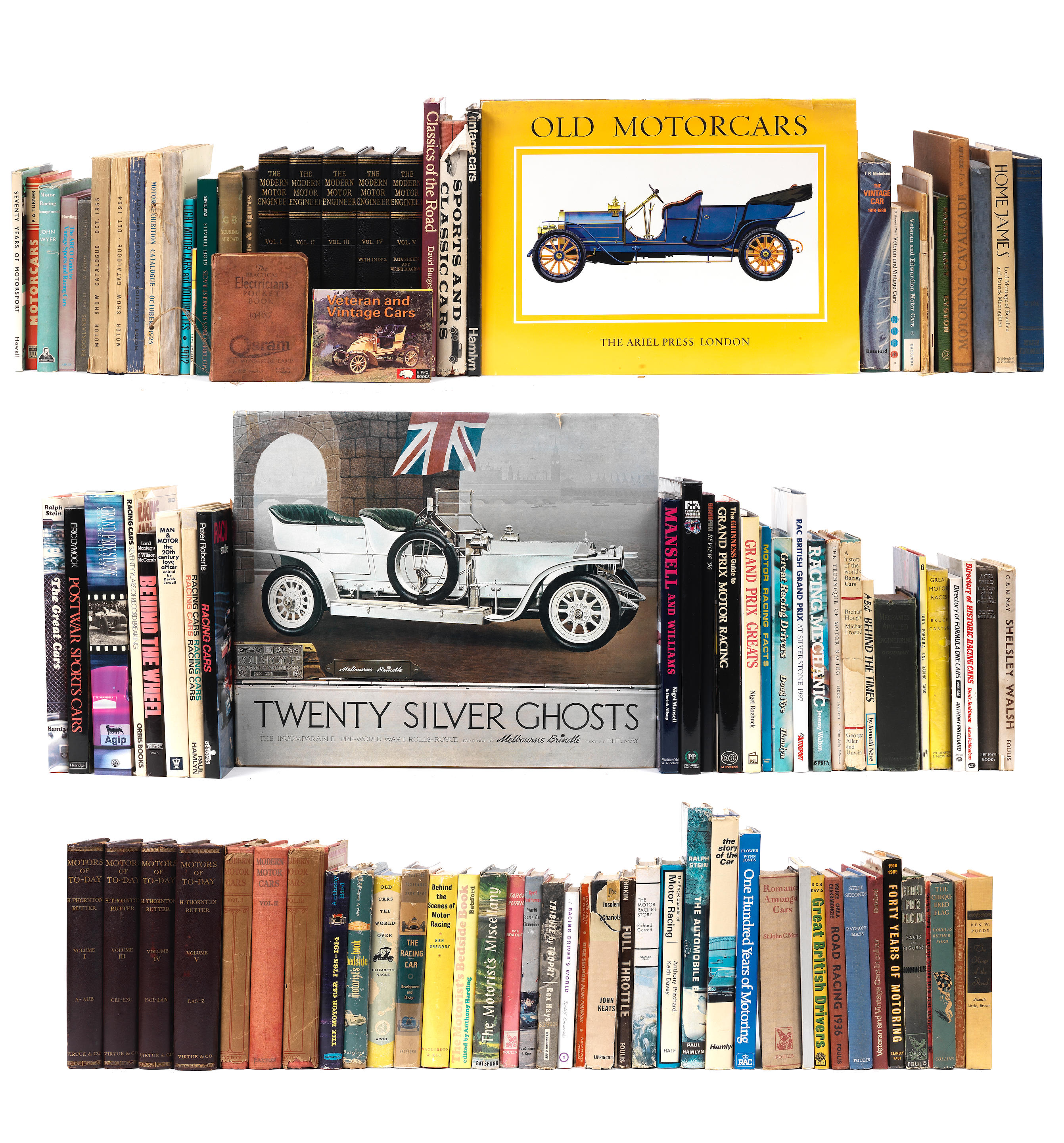 Appraisal: ASSORTED MOTORING BOOKS AND REFERENCE TITLES including C A N