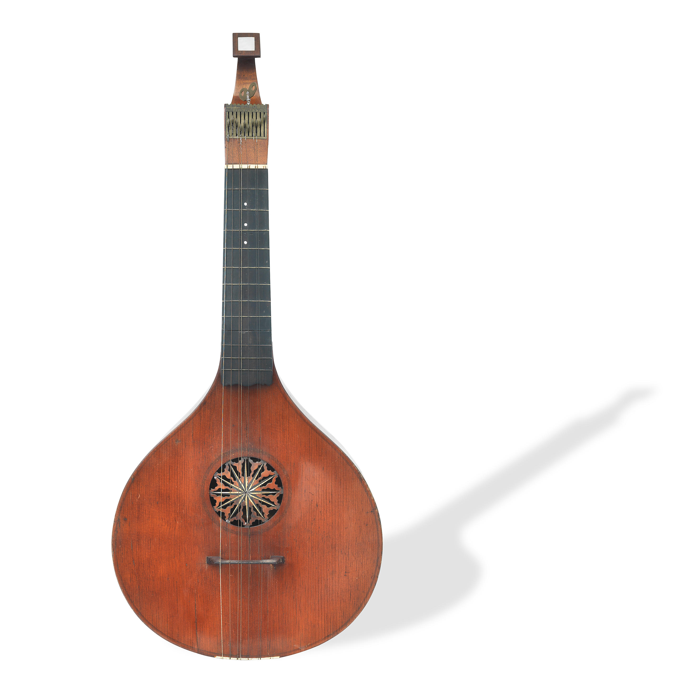 Appraisal: A LATE TH CENTURY ENGLISH CITTERN Maker John Preston of