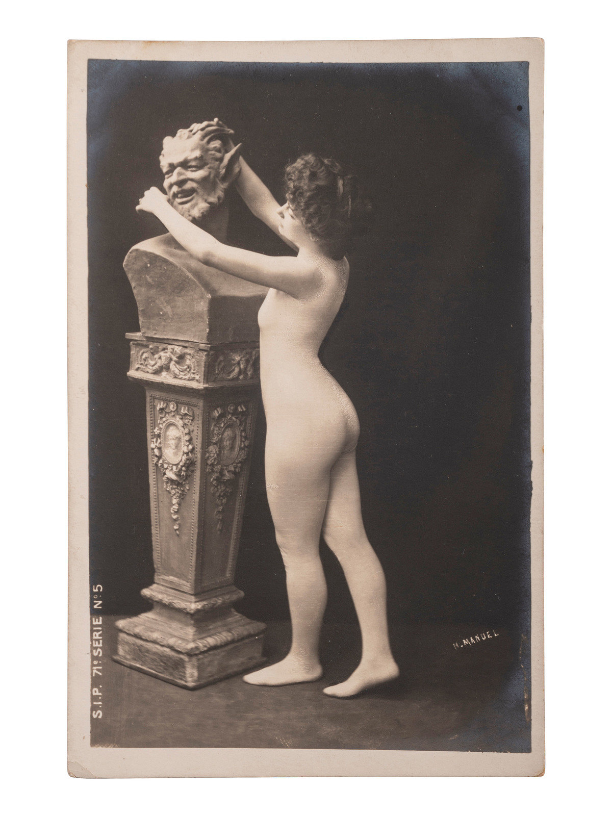 Appraisal: EARLY PHOTOGRAPHY Assorted artistic and erotic boudoir portraits featuring nudes