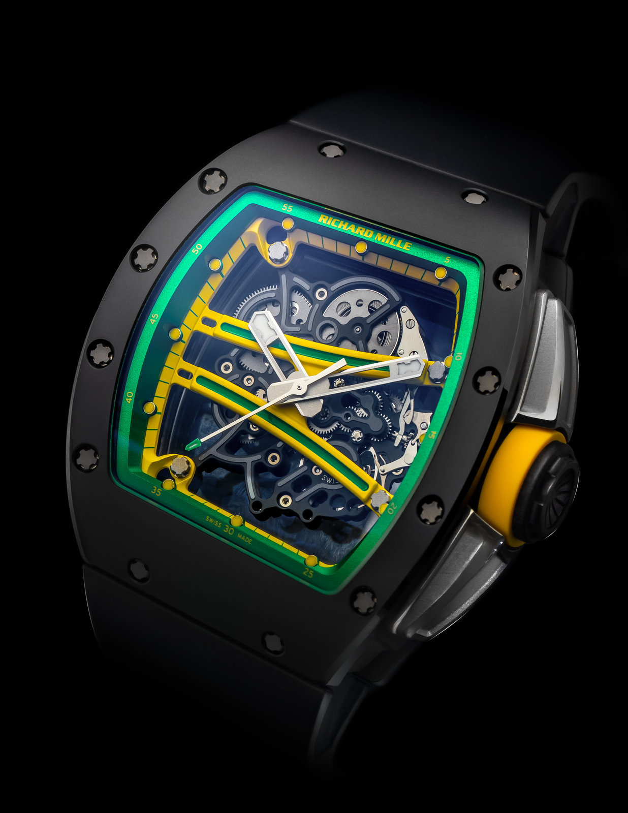 Appraisal: A SPECTACULAR RICHARD MILLE REF RM - CERAMIC 'YOHAN BLAKE'