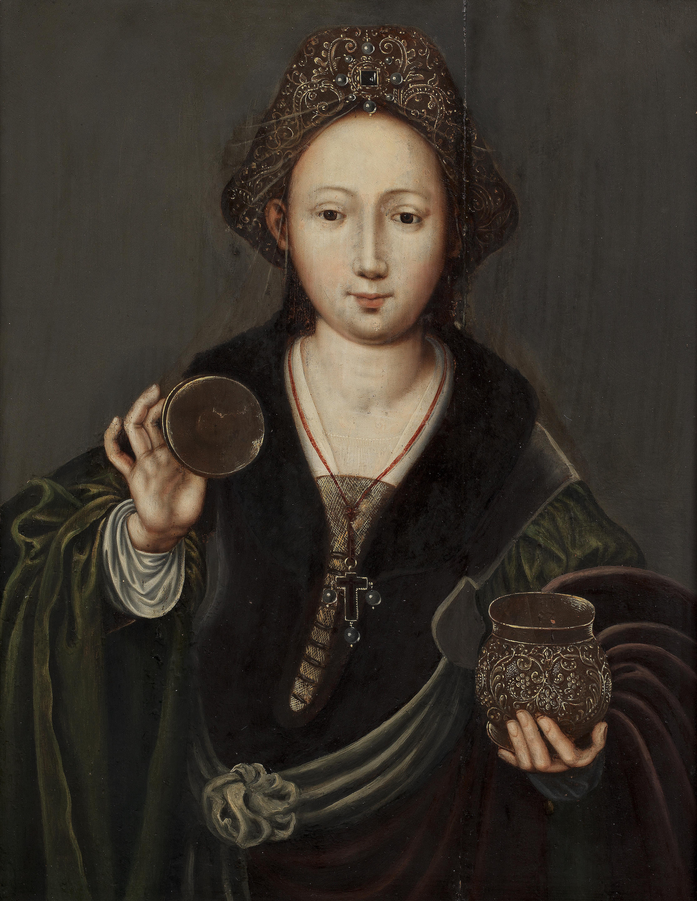 Appraisal: FOLLOWER OF MASTER OF THE MANSI MAGDALENE ANTWERP ACTIVE CIRCA