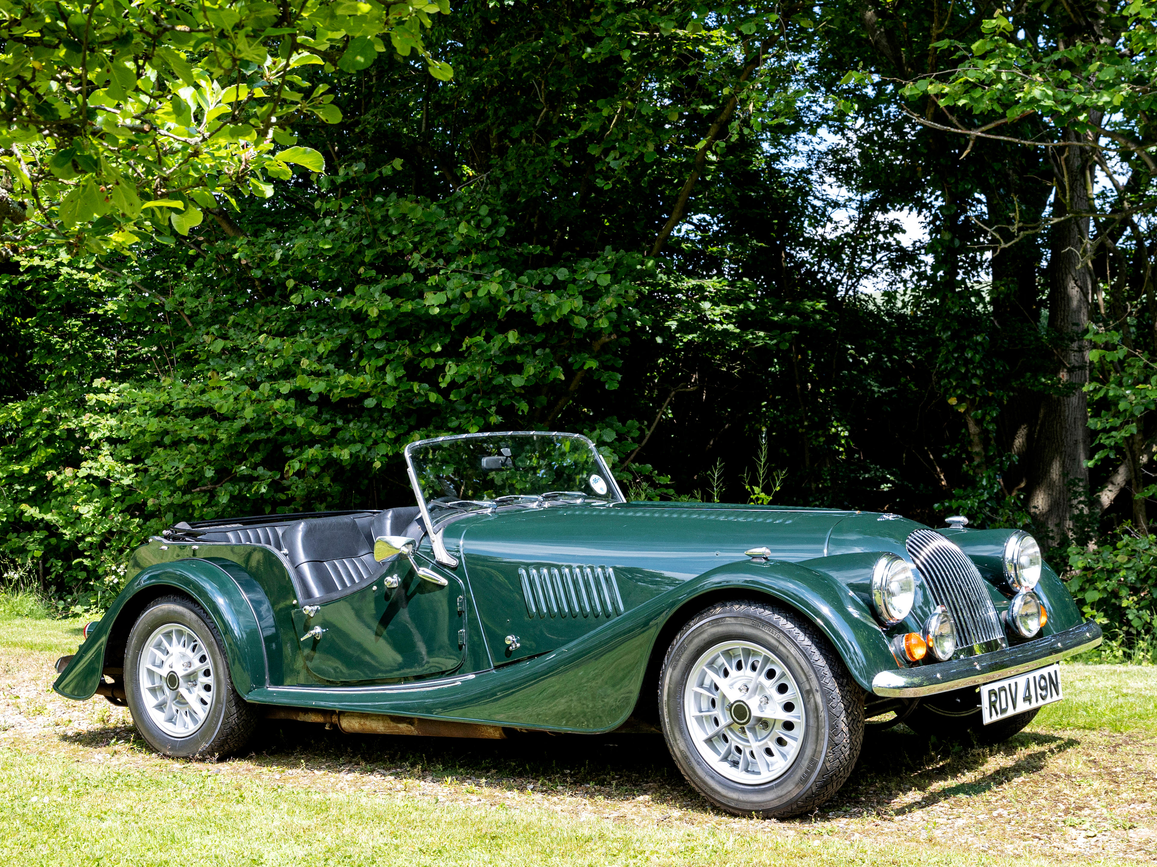 Appraisal: MORGAN PLUS FOUR-SEATER ROADSTER REGISTRATION NO RDV N CHASSIS NO