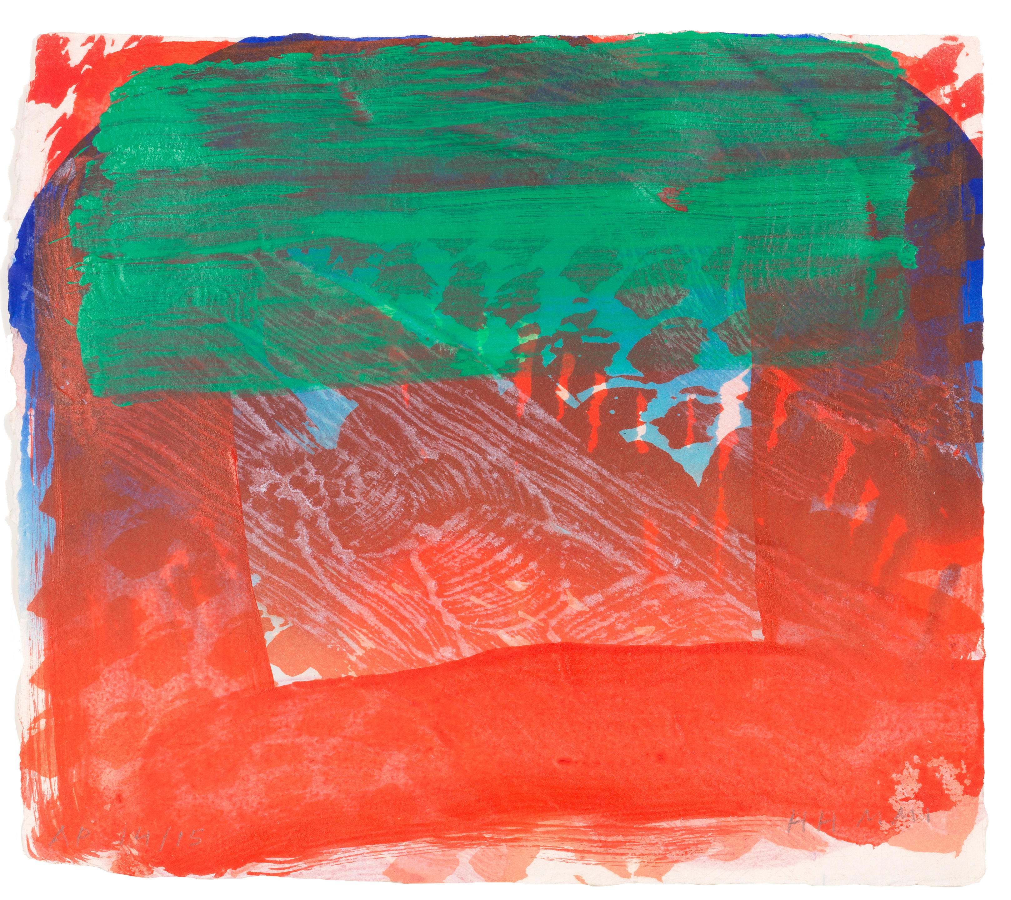 Appraisal: SIR HOWARD HODGKIN BRITISH - Strictly Personal Heenk Etching and