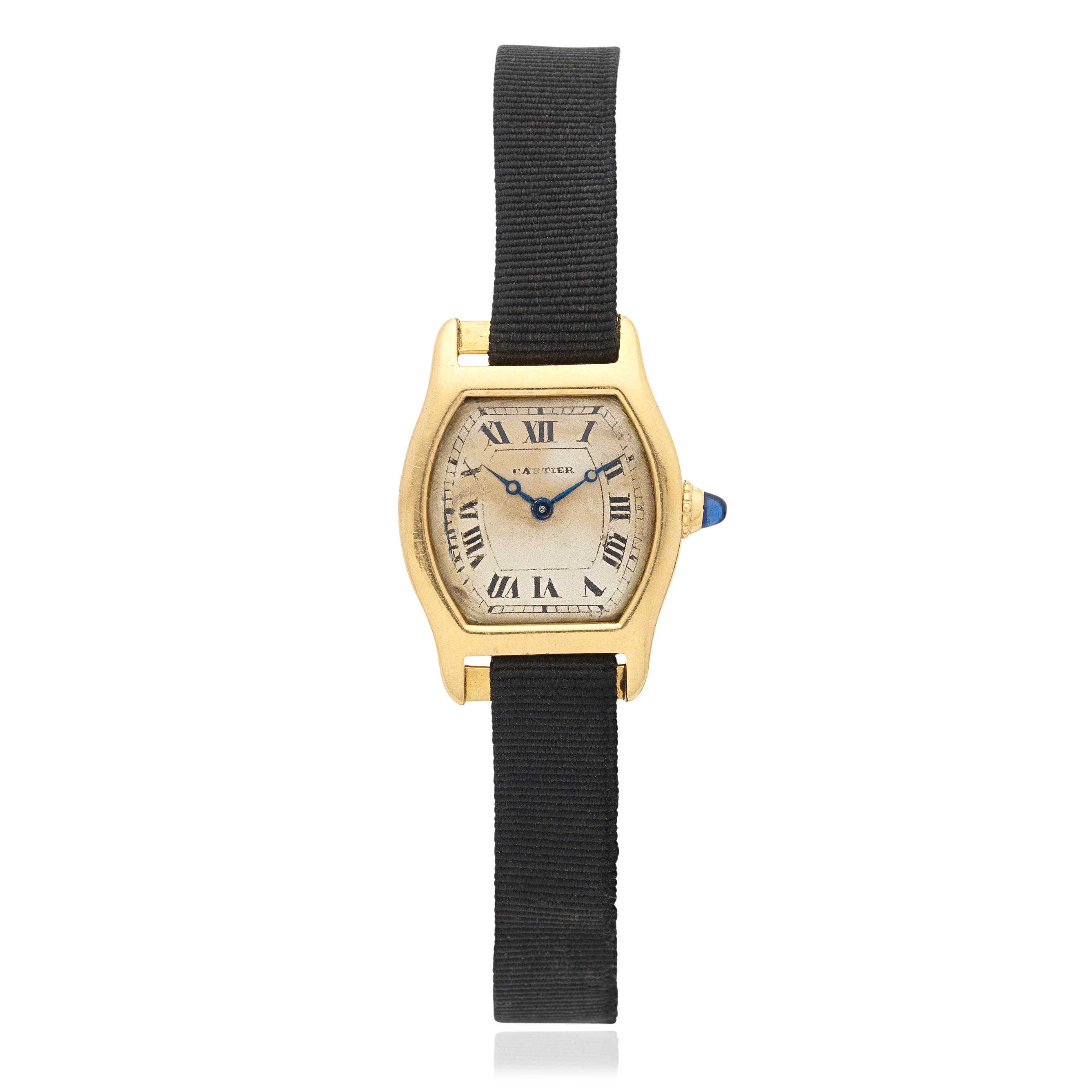 Appraisal: CARTIER A RARE AND EARLY LADY'S K GOLD MANUAL WIND