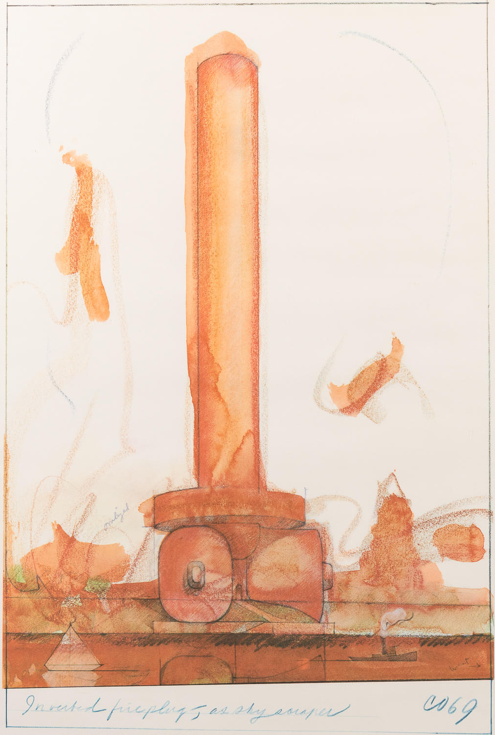 Appraisal: AFTER CLAES OLDENBURG - Oldenburg - Chicago Show Inscribed and