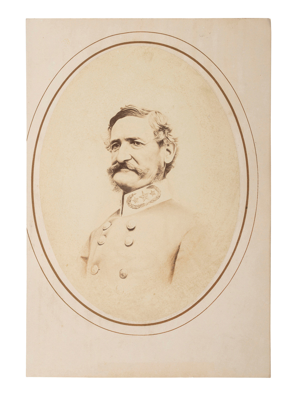 Appraisal: CIVIL WAR A group of images of Confederate generals incl