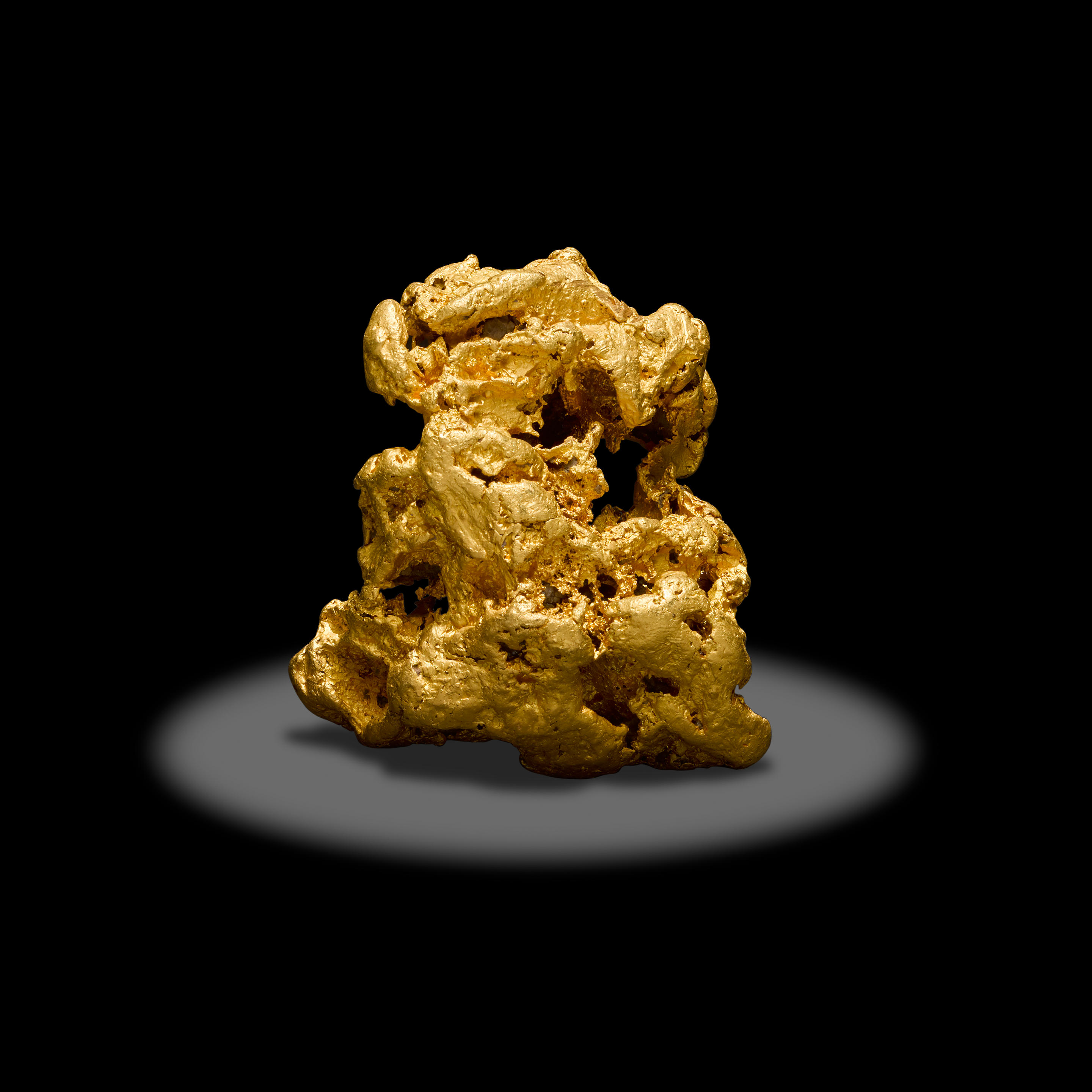 Appraisal: LARGE GOLD NUGGET FROM AN HISTORIC GOLDFIELD Kingower Central Victoria