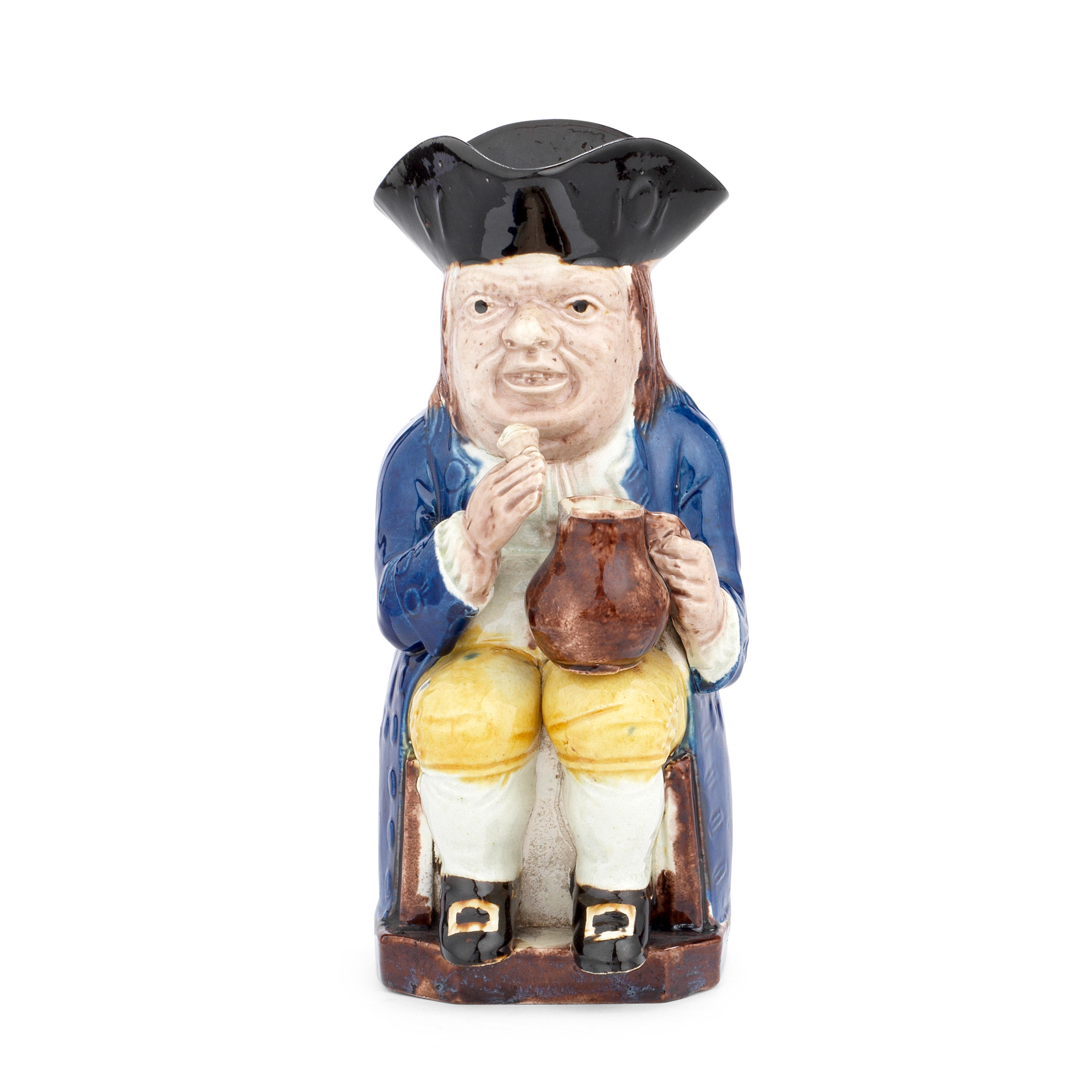 Appraisal: A SMALL WOOD FAMILY TOBY JUG CIRCA - Of 'Mould