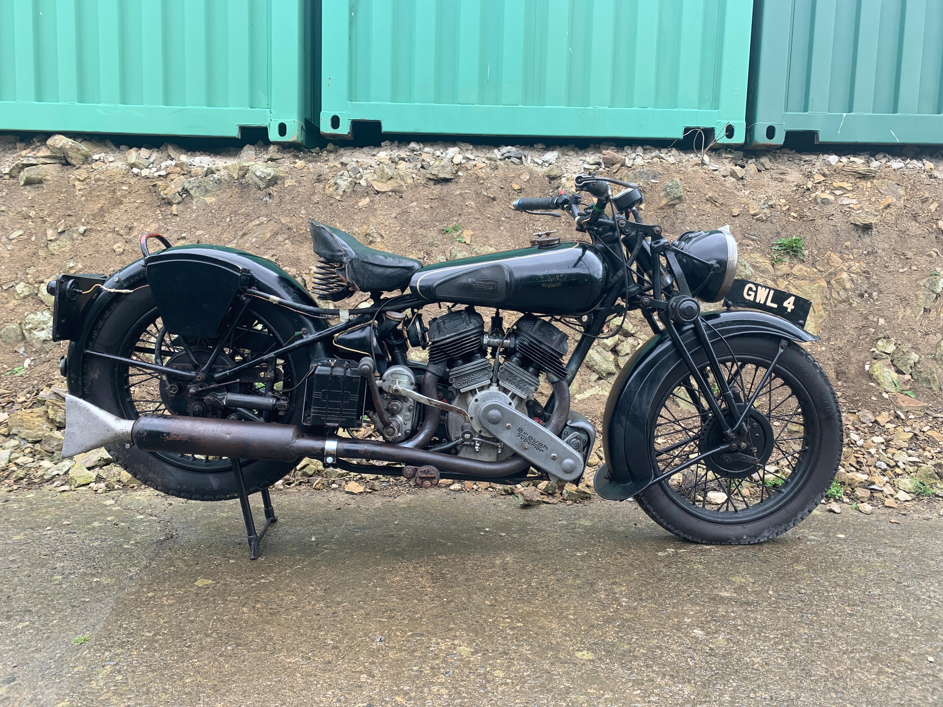 Appraisal: FROM THE ESTATE OF THE LATE DAVID ATKINSON BROUGH SUPERIOR