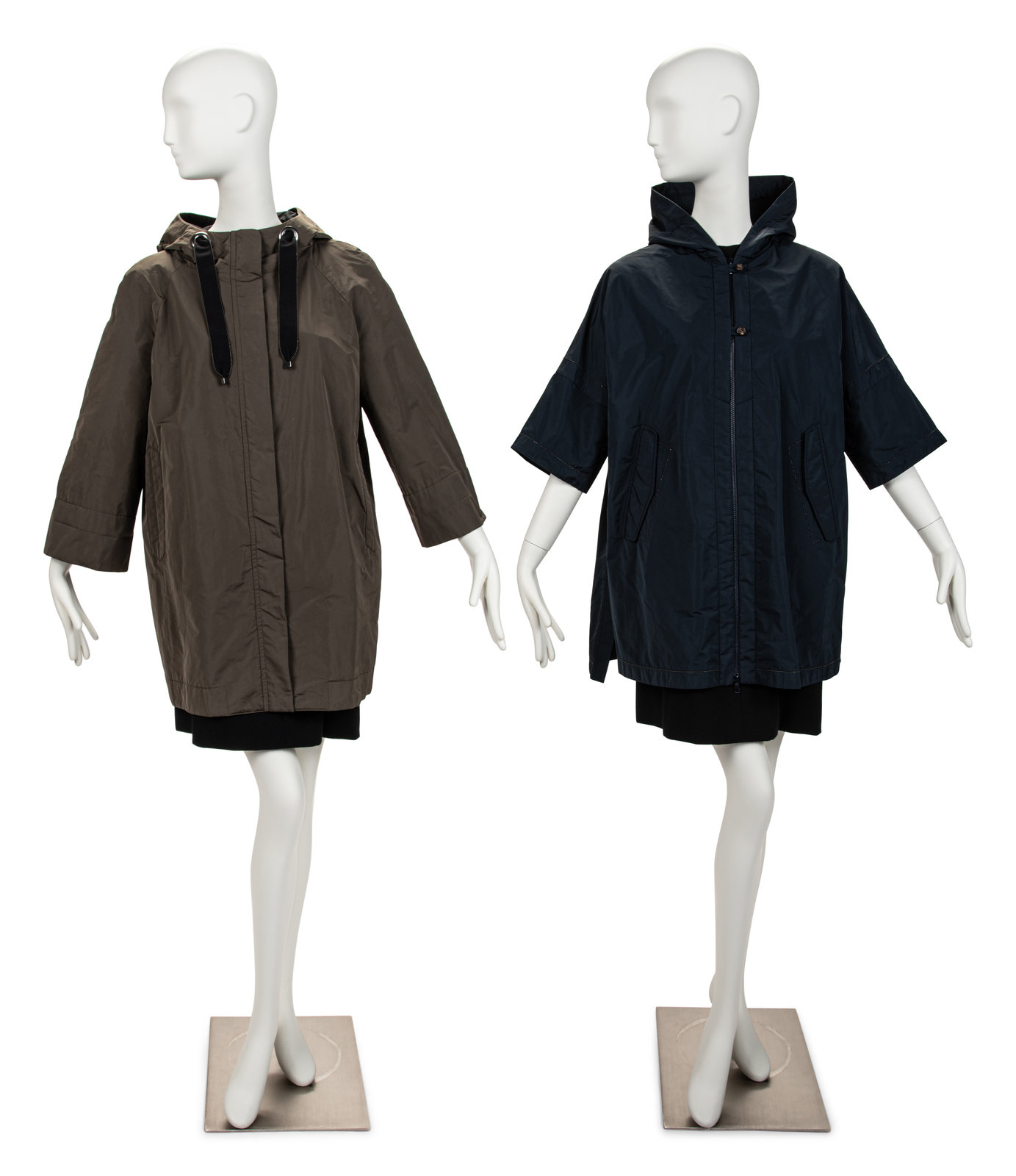 Appraisal: Two Brunello Cucinelli Summer Rain Coats This lot consists of