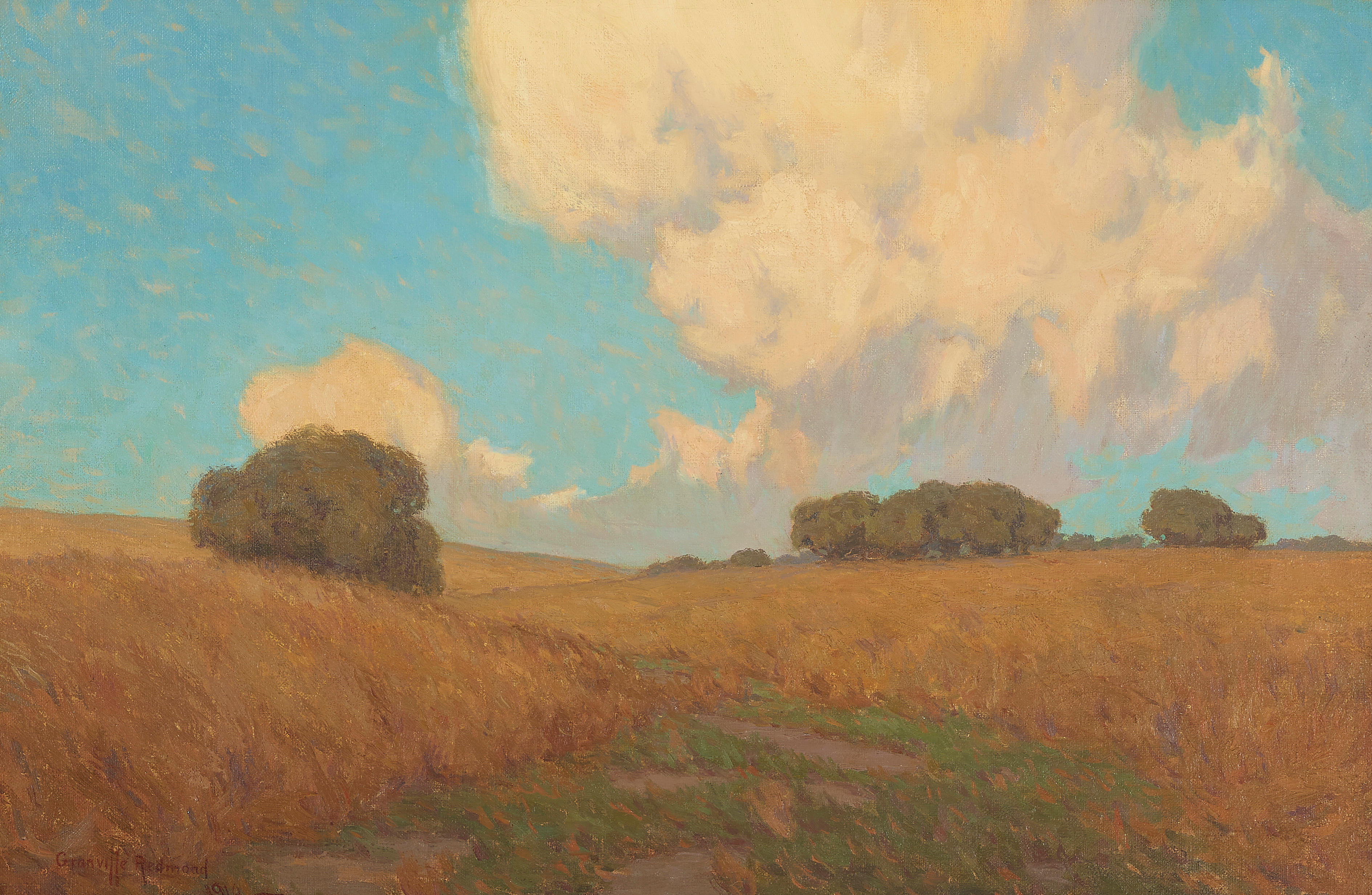 Appraisal: GRANVILLE REDMOND - The White Cloud Menlo Park signed and