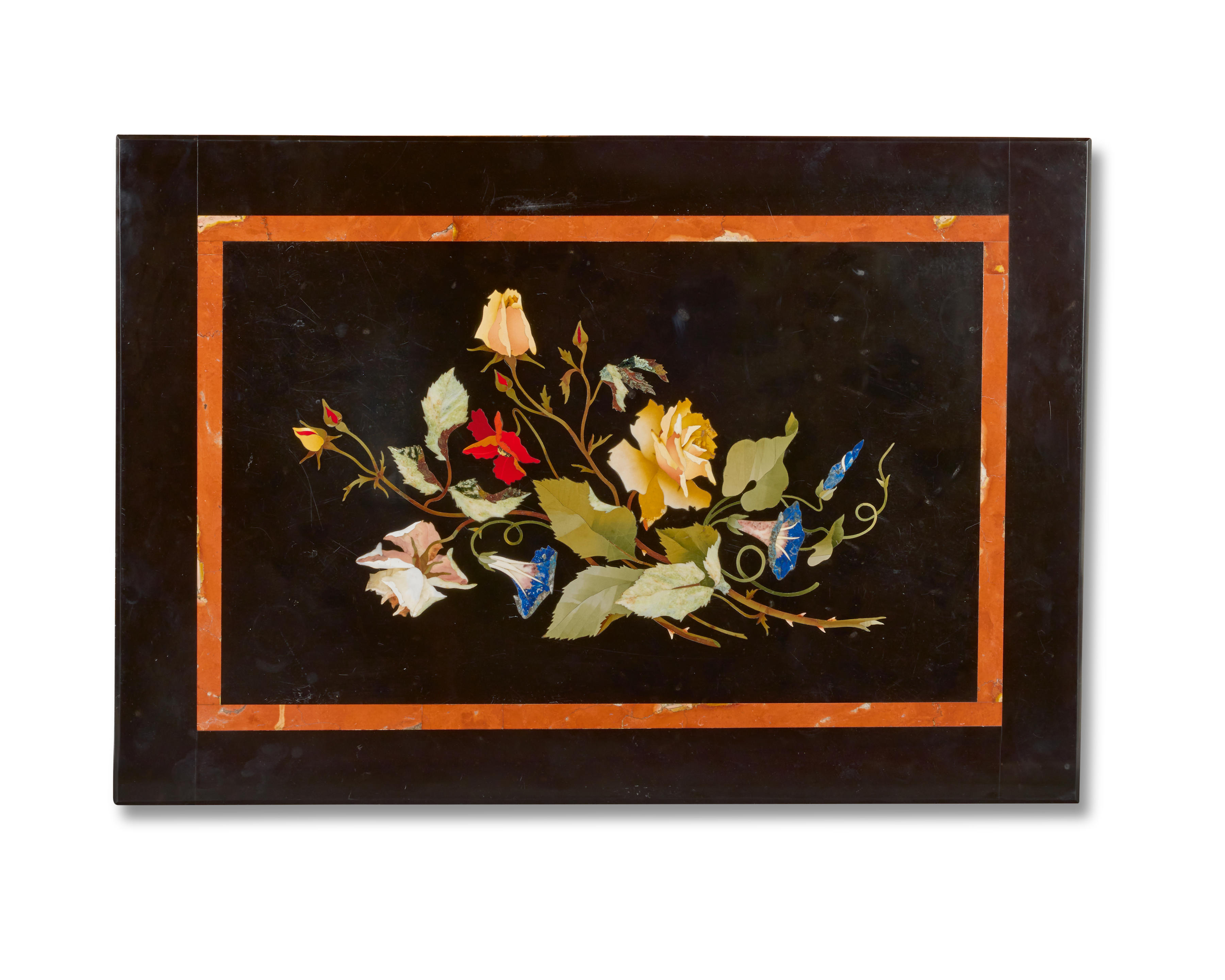 Appraisal: AN ITALIAN PIETRE DURE TABLE TOP Florentine late th early