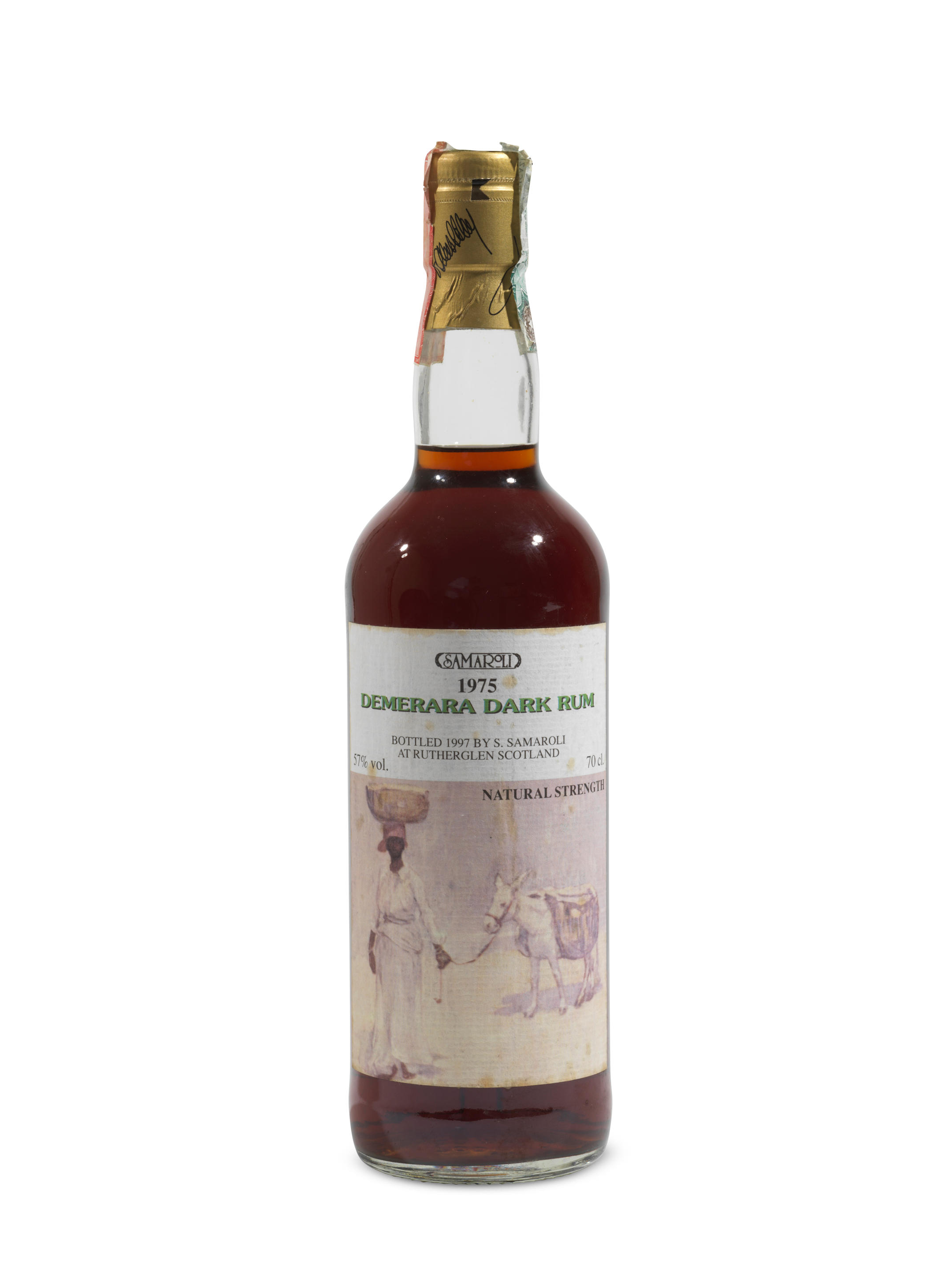 Appraisal: DEMERERA DARK RUM- Demerera Dark Rum- Very Limited Edition Selected