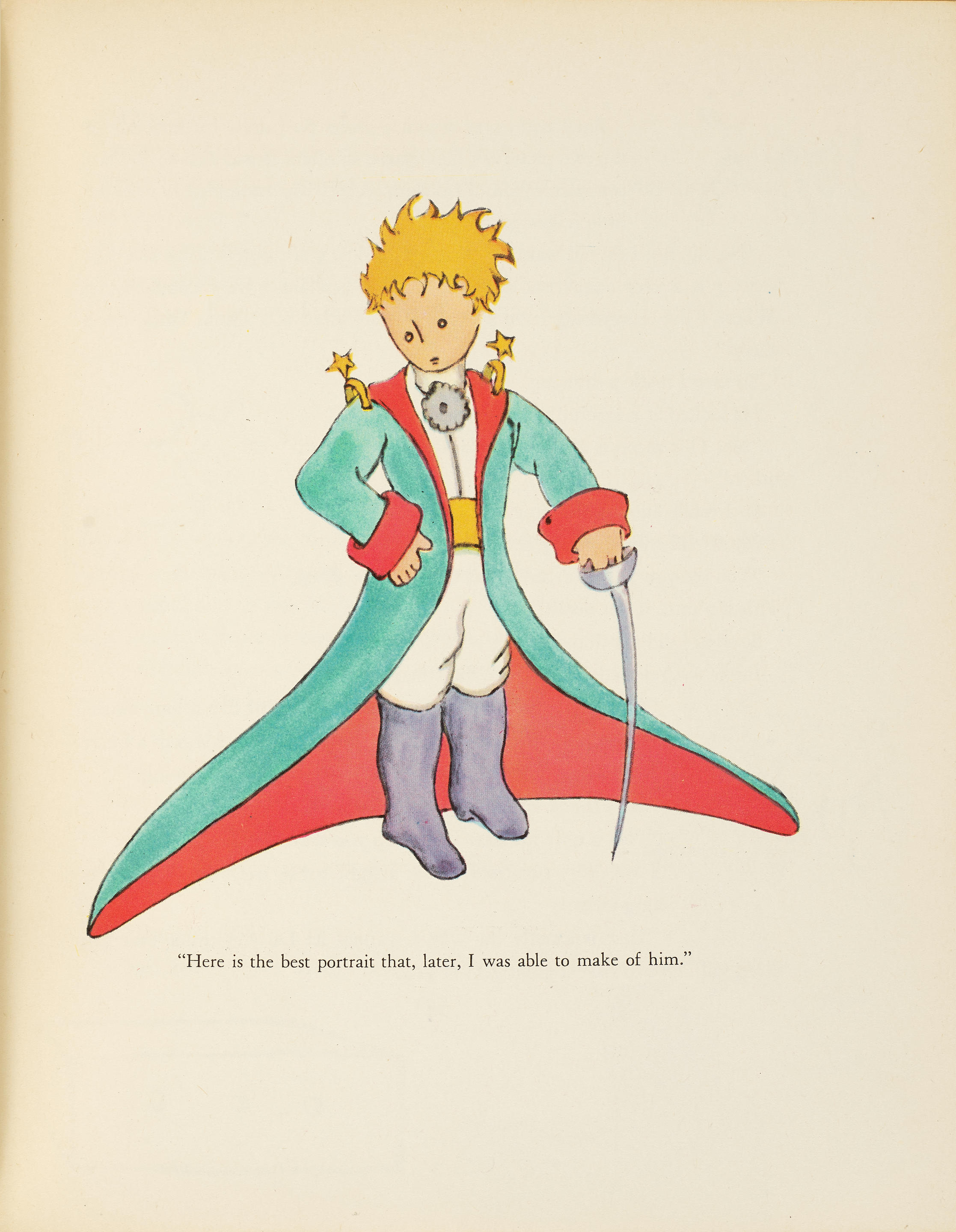 Appraisal: SAINT EXUP RY ANTOINE DE - The Little Prince New