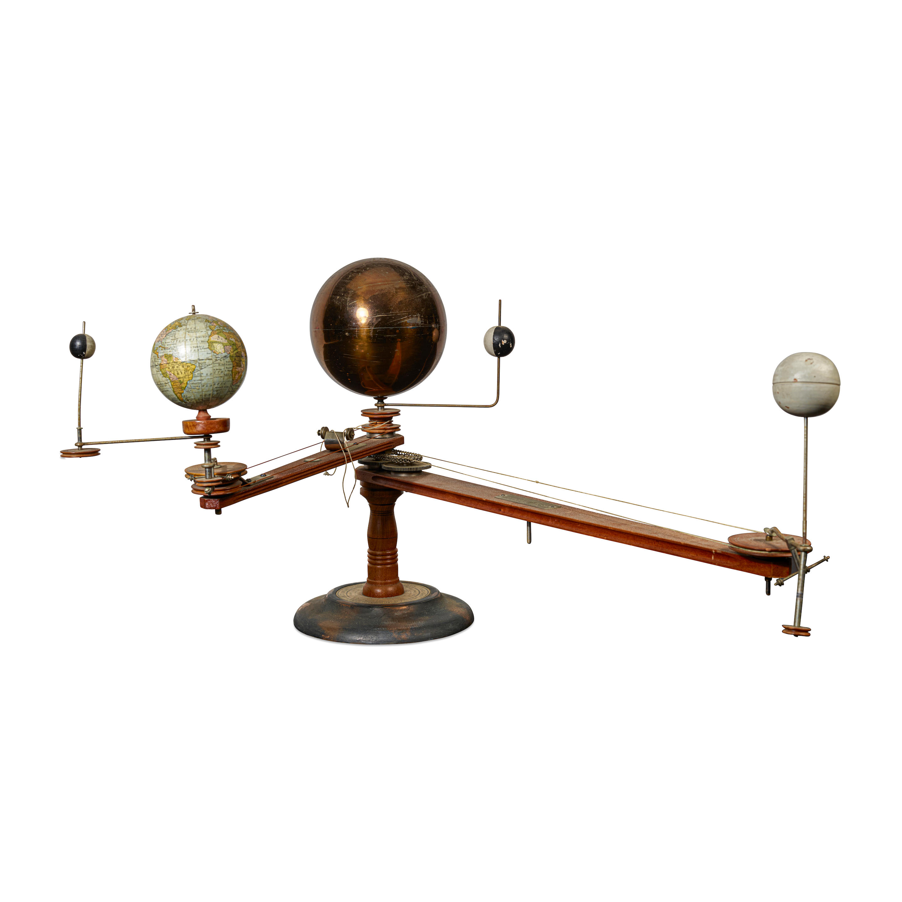 Appraisal: TRIPPENSEE PLANETARIUM RARE TWO-ARM VERSION Tellurian Detroit MI Trippensee Mfg