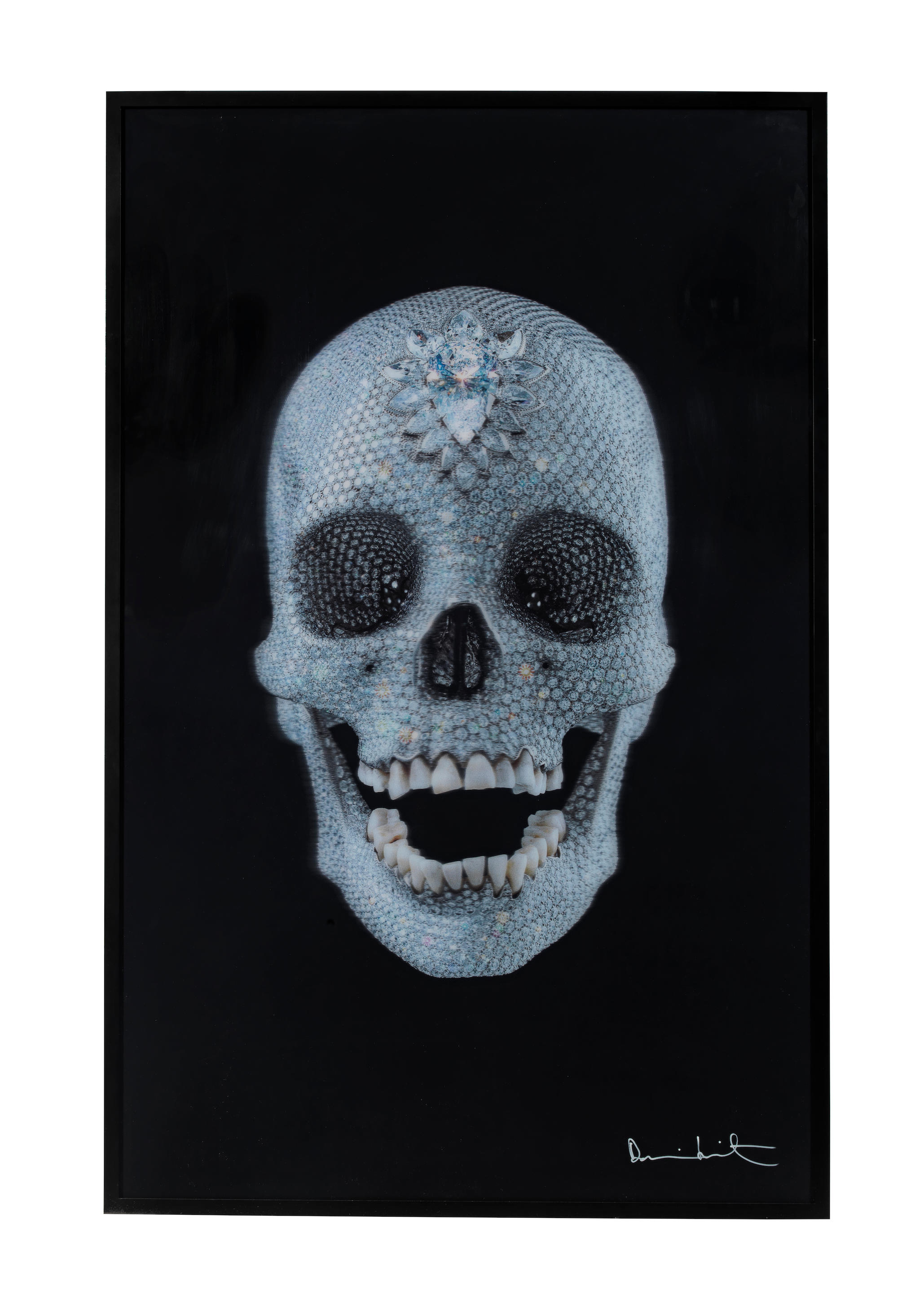 Appraisal: DAMIEN HIRST BORN For the Love of God lenticular large