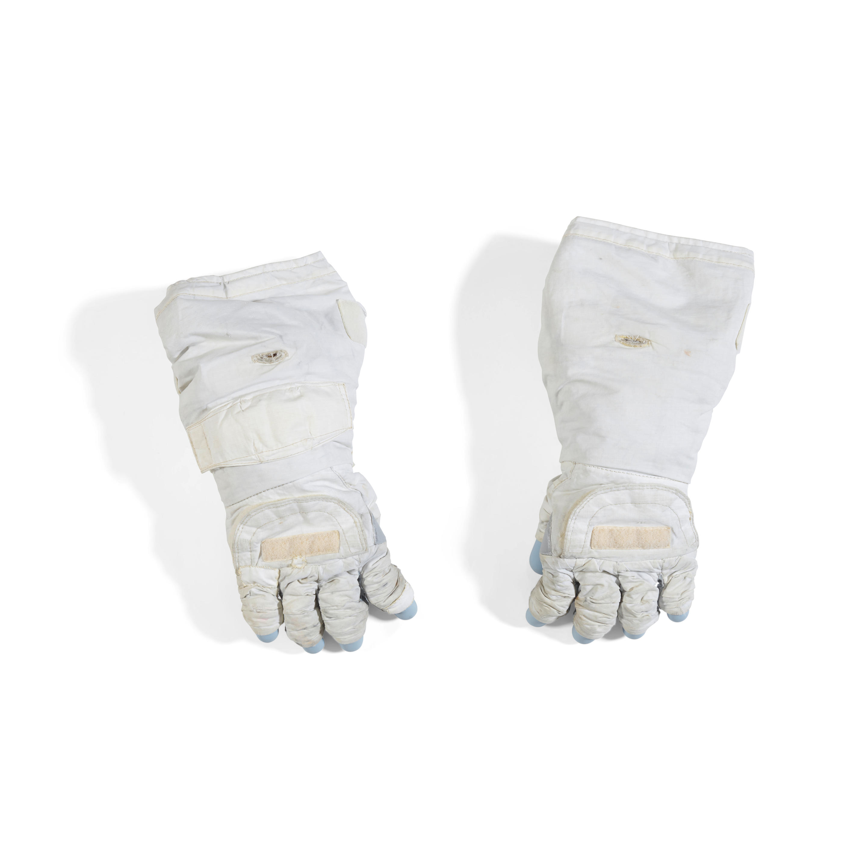 Appraisal: SPACE SHUTTLE PAIR OF SERIES EVA GLOVE ASSEMBLIES Mixed materials