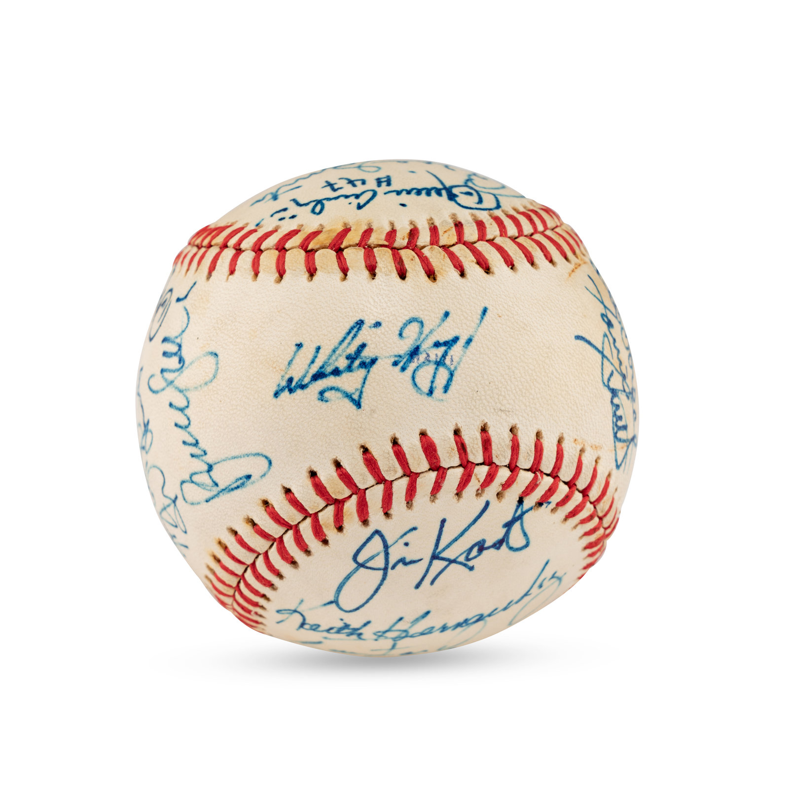 Appraisal: A World Series Champions St Louis Cardinals Team Signed Autograph