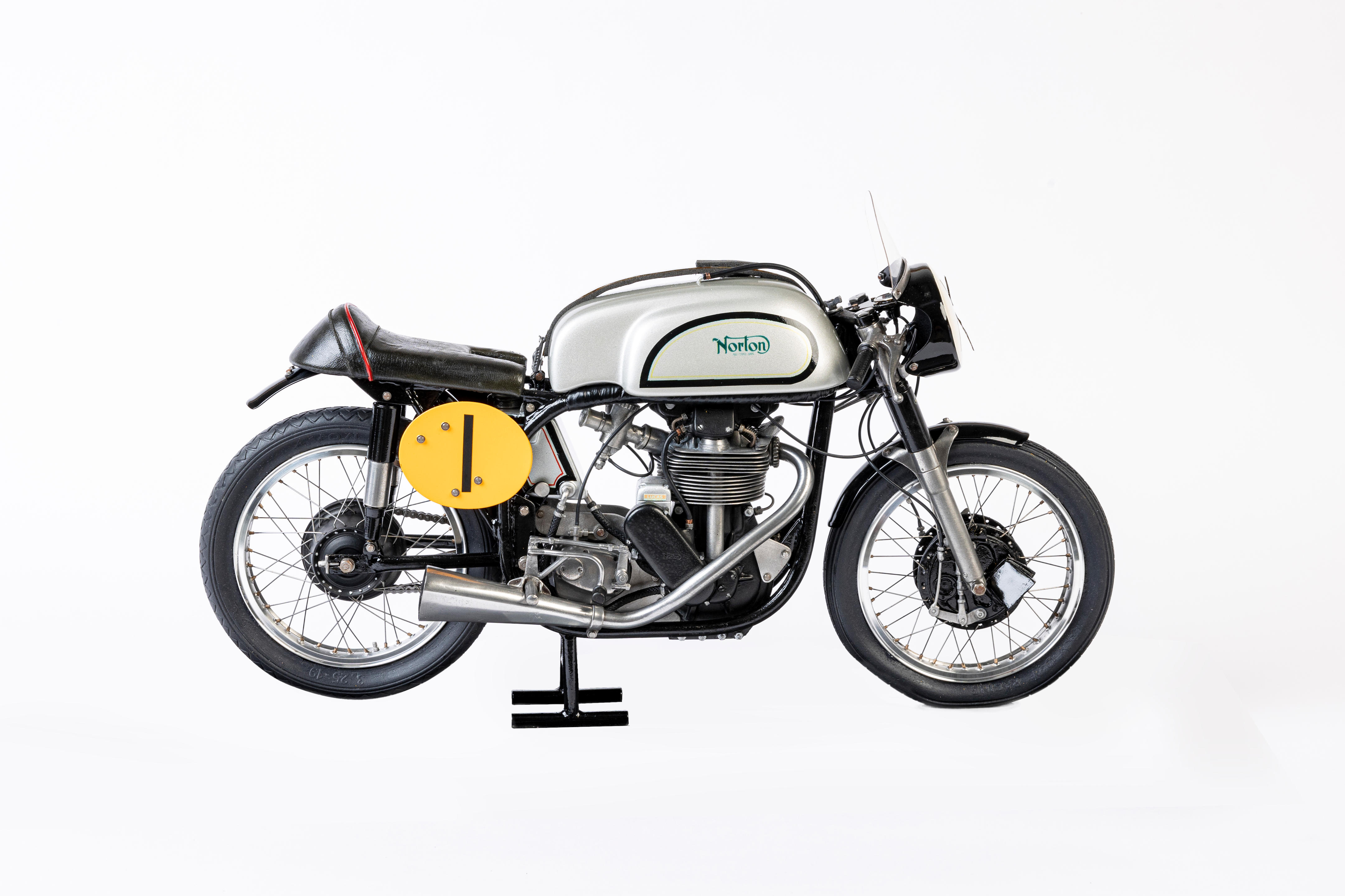 Appraisal: A FINE SCRATCH-BUILT SCALE MODEL OF A CC MANX NORTON